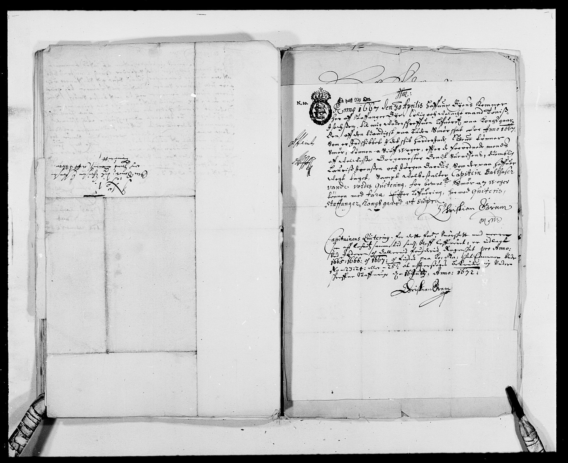 Rentekammeret inntil 1814, Reviderte regnskaper, Fogderegnskap, AV/RA-EA-4092/R46/L2710: Fogderegnskap Jæren og Dalane, 1667, p. 215