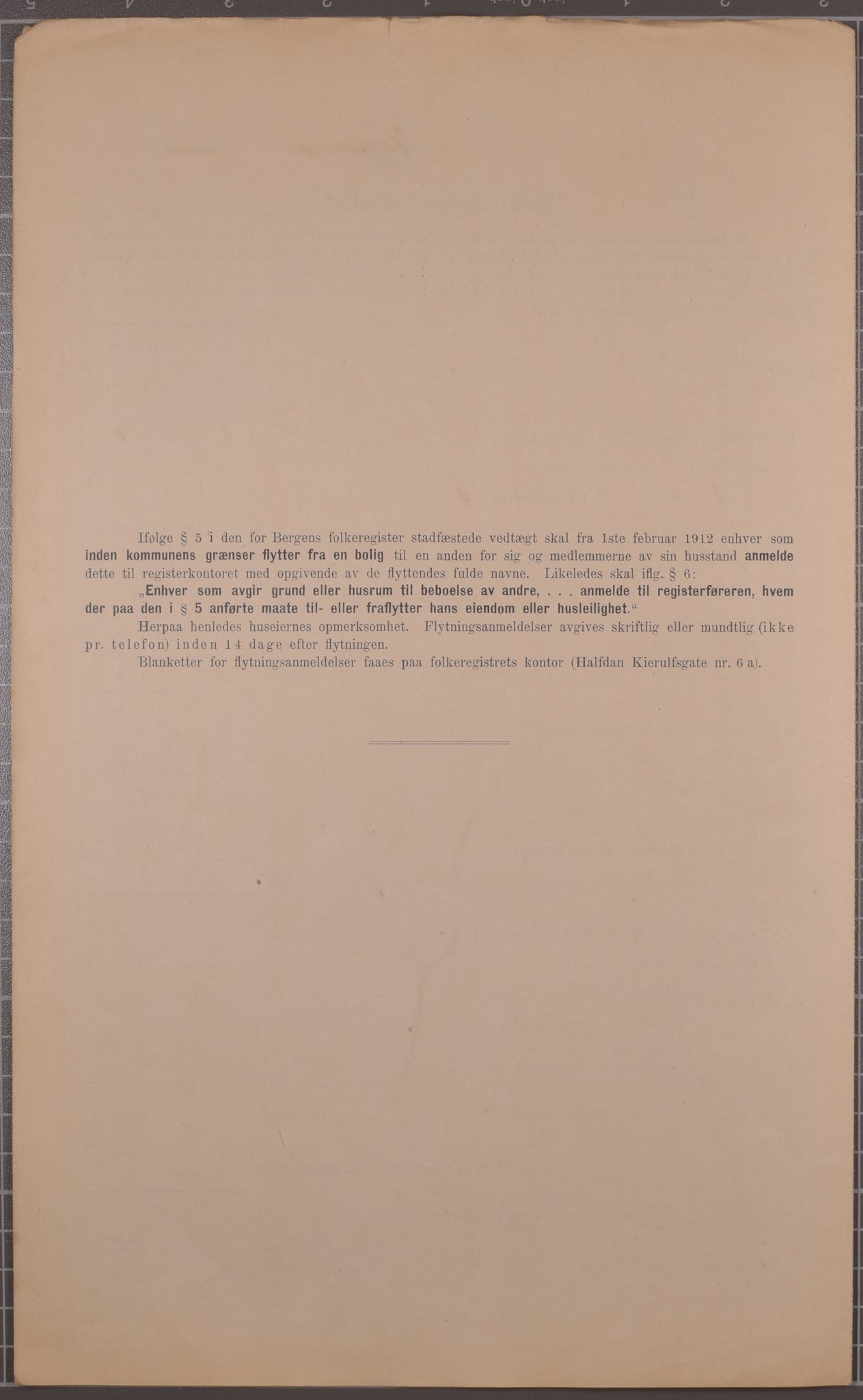 SAB, Municipal Census 1912 for Bergen, 1912, p. 1957