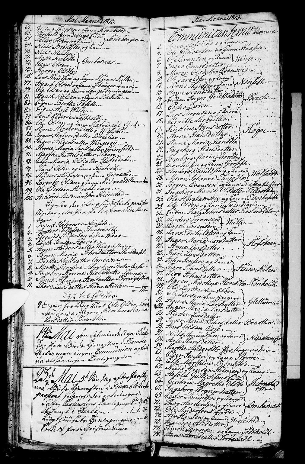 Bamble kirkebøker, AV/SAKO-A-253/G/Ga/L0004: Parish register (copy) no. I 4, 1808-1814