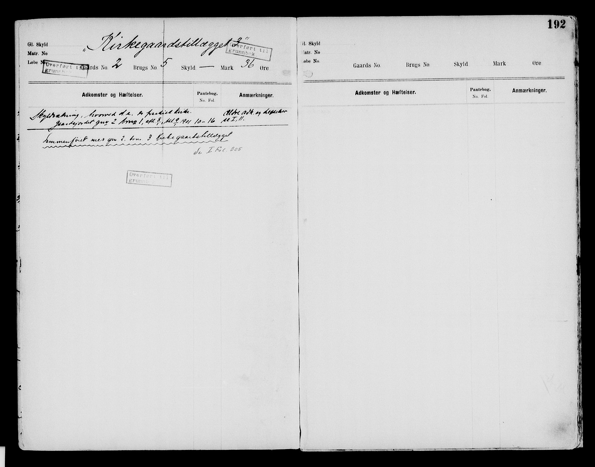 Nord-Hedmark sorenskriveri, SAH/TING-012/H/Ha/Had/Hade/L0002: Mortgage register no. 4.2, 1893-1940, p. 192