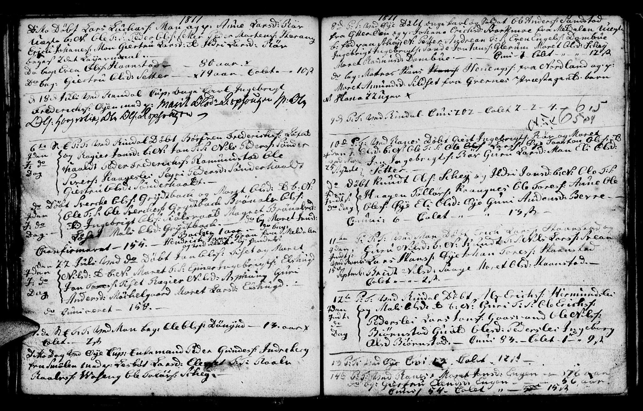 Ministerialprotokoller, klokkerbøker og fødselsregistre - Møre og Romsdal, AV/SAT-A-1454/595/L1049: Parish register (copy) no. 595C01, 1805-1819, p. 60