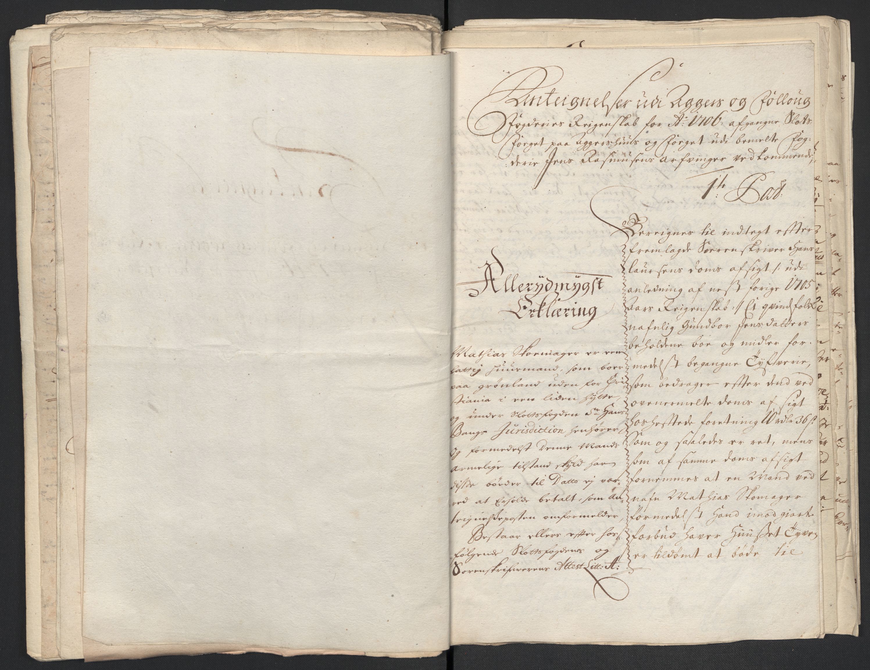 Rentekammeret inntil 1814, Reviderte regnskaper, Fogderegnskap, RA/EA-4092/R10/L0446: Fogderegnskap Aker og Follo, 1705-1706, p. 342