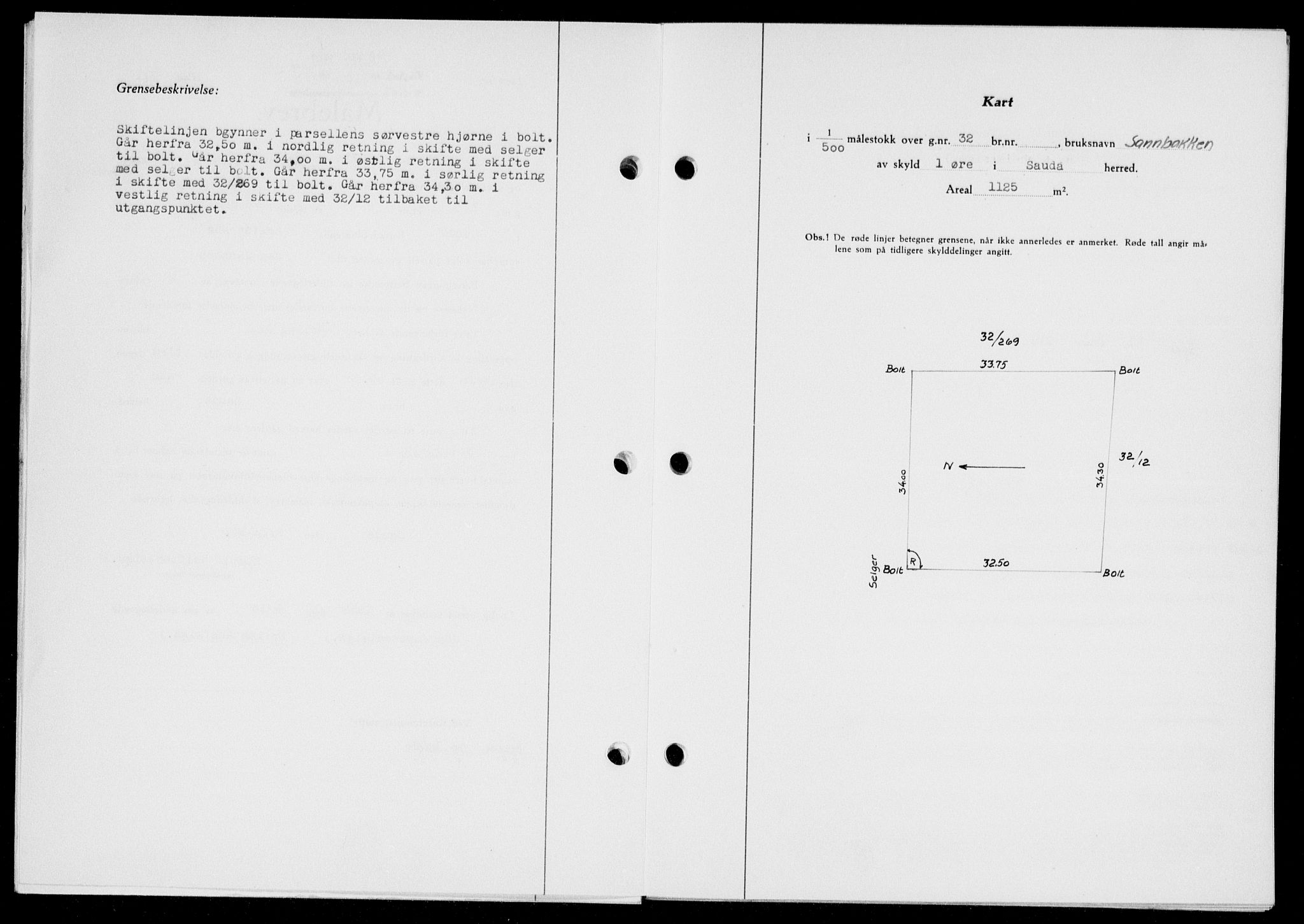 Ryfylke tingrett, SAST/A-100055/001/II/IIB/L0135: Mortgage book no. 114, 1956-1957, Diary no: : 207/1957