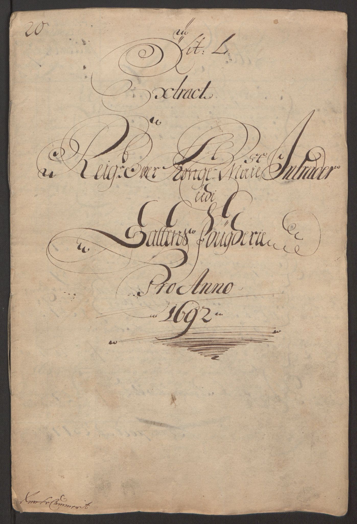 Rentekammeret inntil 1814, Reviderte regnskaper, Fogderegnskap, RA/EA-4092/R66/L4577: Fogderegnskap Salten, 1691-1693, p. 129