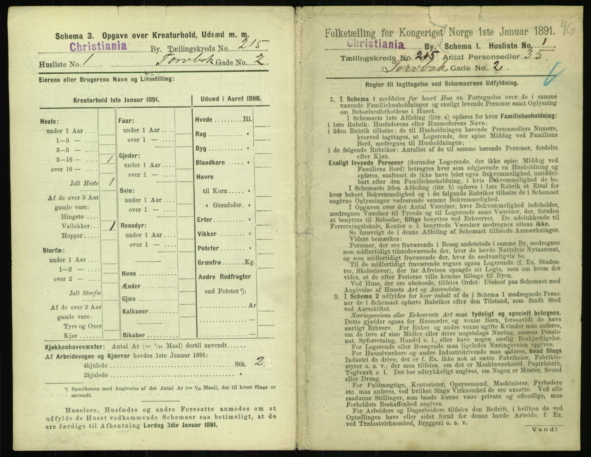 RA, 1891 census for 0301 Kristiania, 1891, p. 127715