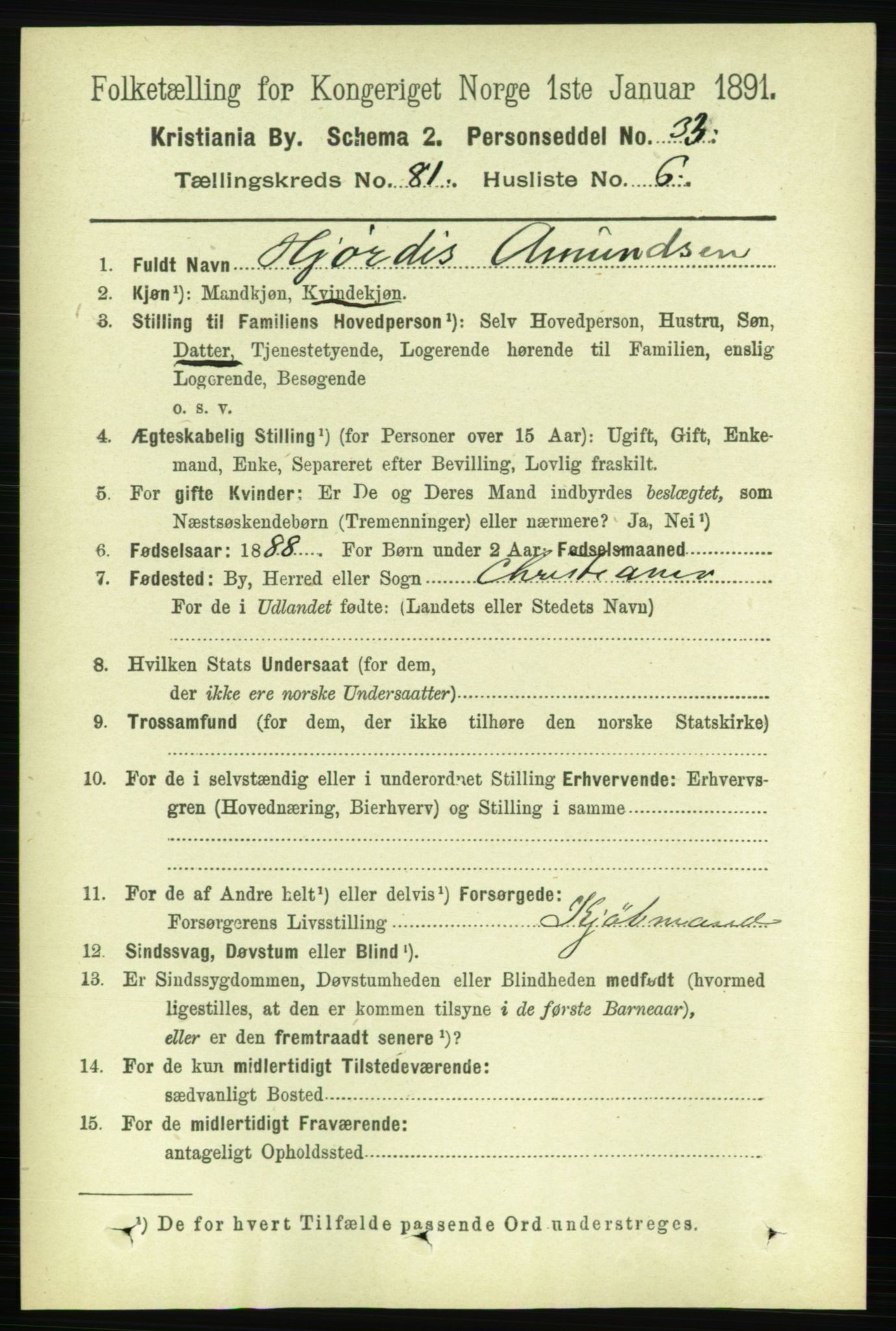 RA, 1891 census for 0301 Kristiania, 1891, p. 41751