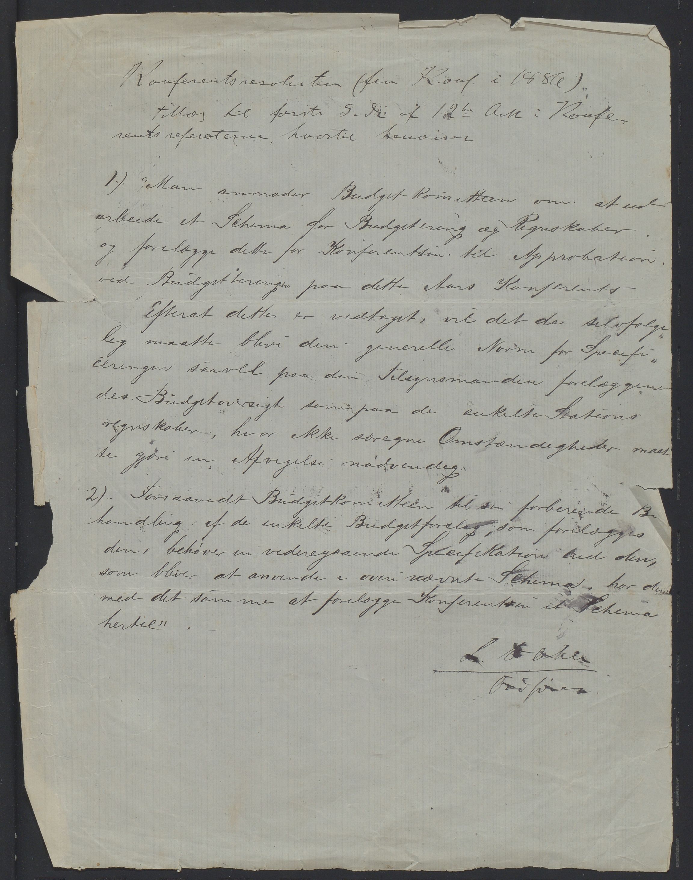 Det Norske Misjonsselskap - hovedadministrasjonen, VID/MA-A-1045/D/Da/Daa/L0036/0011: Konferansereferat og årsberetninger / Konferansereferat fra Madagaskar Innland., 1886