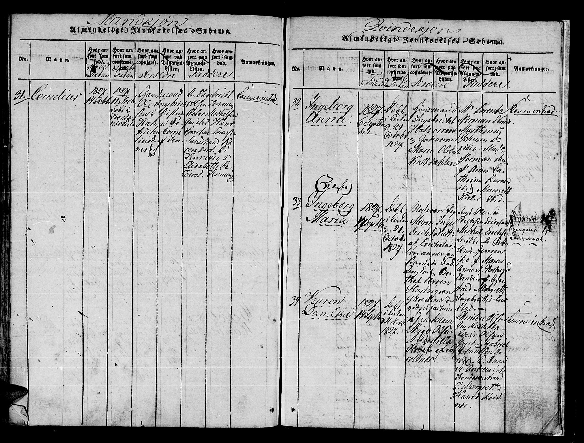 Trondenes sokneprestkontor, AV/SATØ-S-1319/H/Ha/L0006kirke: Parish register (official) no. 6, 1821-1827