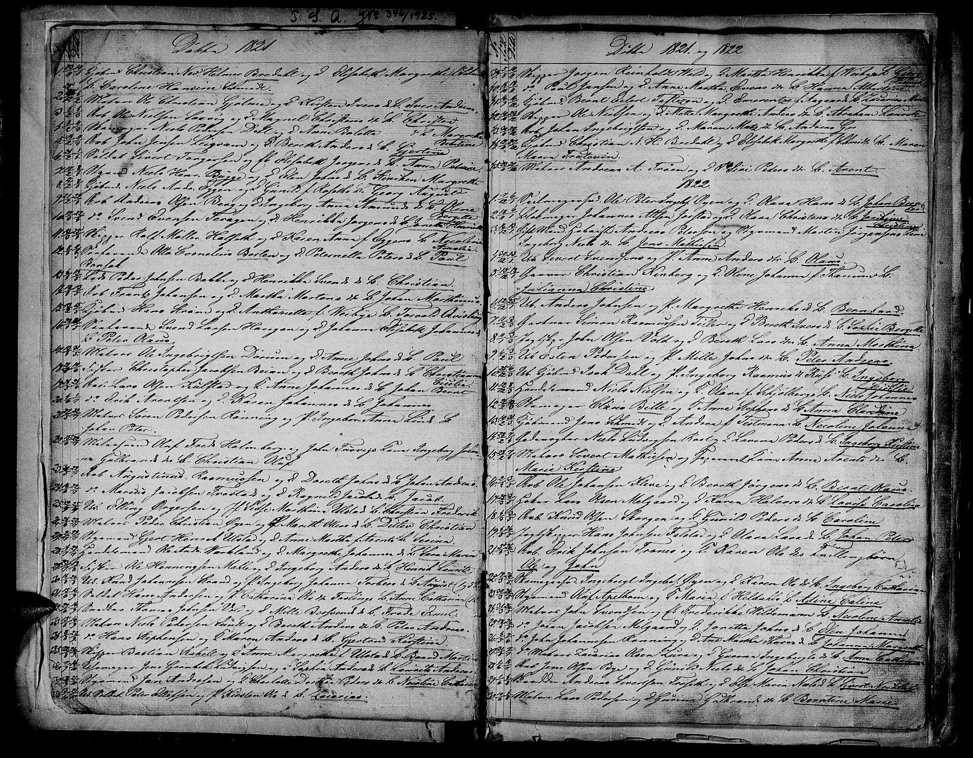 Ministerialprotokoller, klokkerbøker og fødselsregistre - Sør-Trøndelag, AV/SAT-A-1456/604/L0182: Parish register (official) no. 604A03, 1818-1850, p. 2