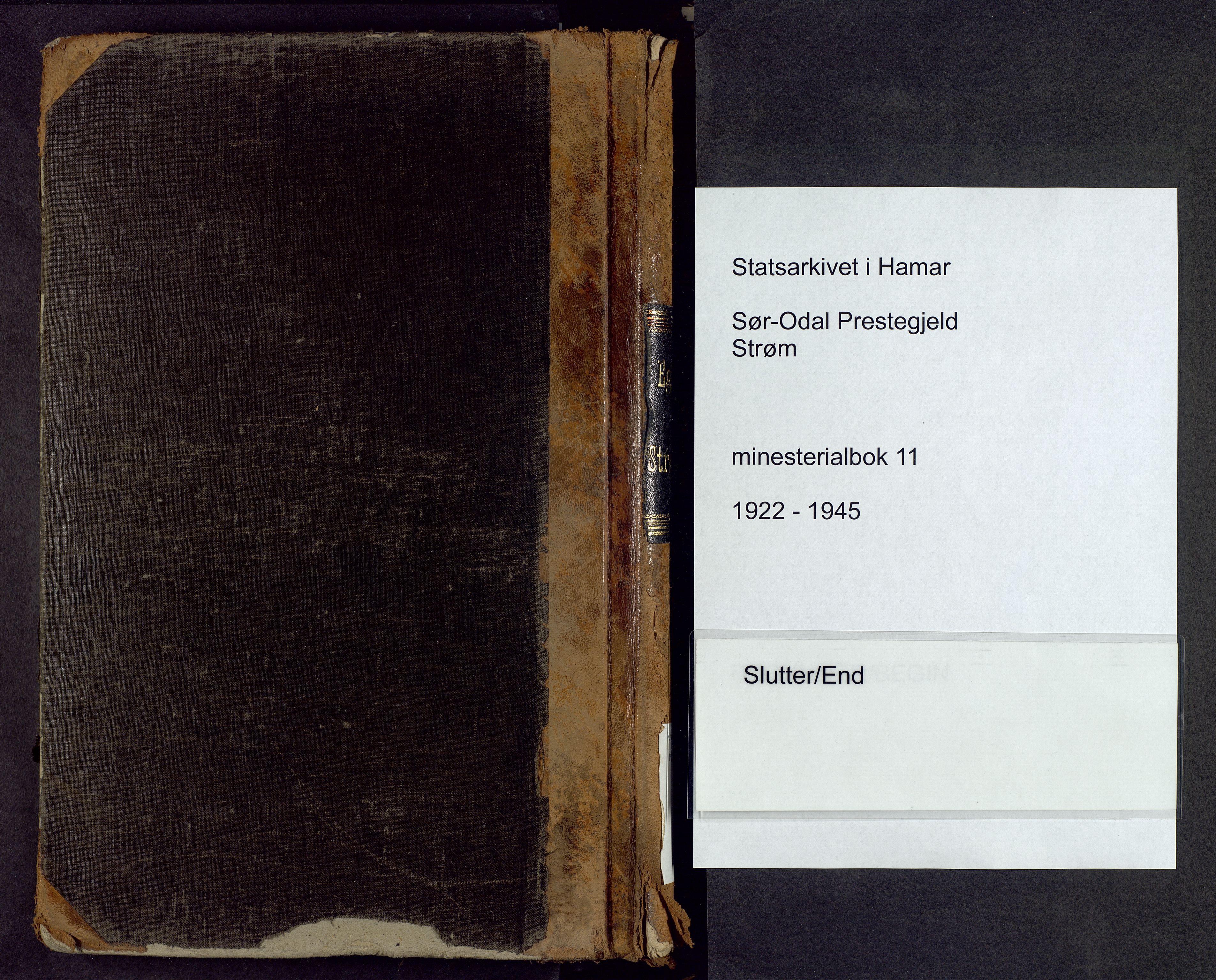 Sør-Odal prestekontor, AV/SAH-PREST-030/H/Ha/Haa/L0011: Parish register (official) no. 11, 1922-1945, p. 105