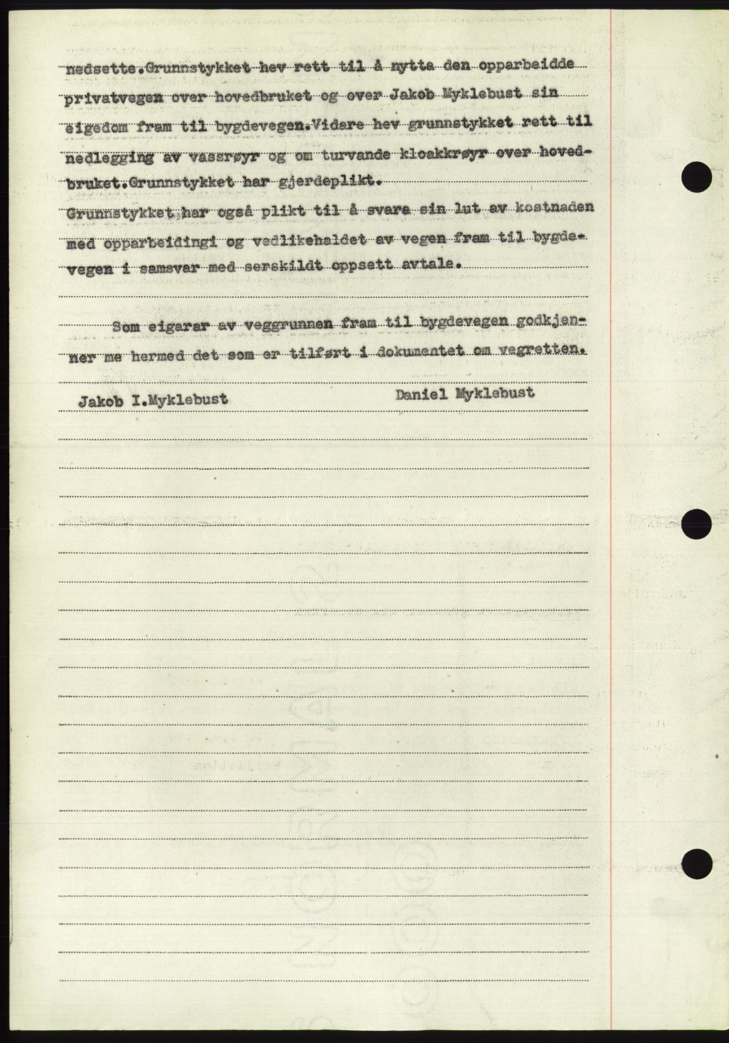 Søre Sunnmøre sorenskriveri, AV/SAT-A-4122/1/2/2C/L0084: Mortgage book no. 10A, 1949-1949, Diary no: : 802/1949