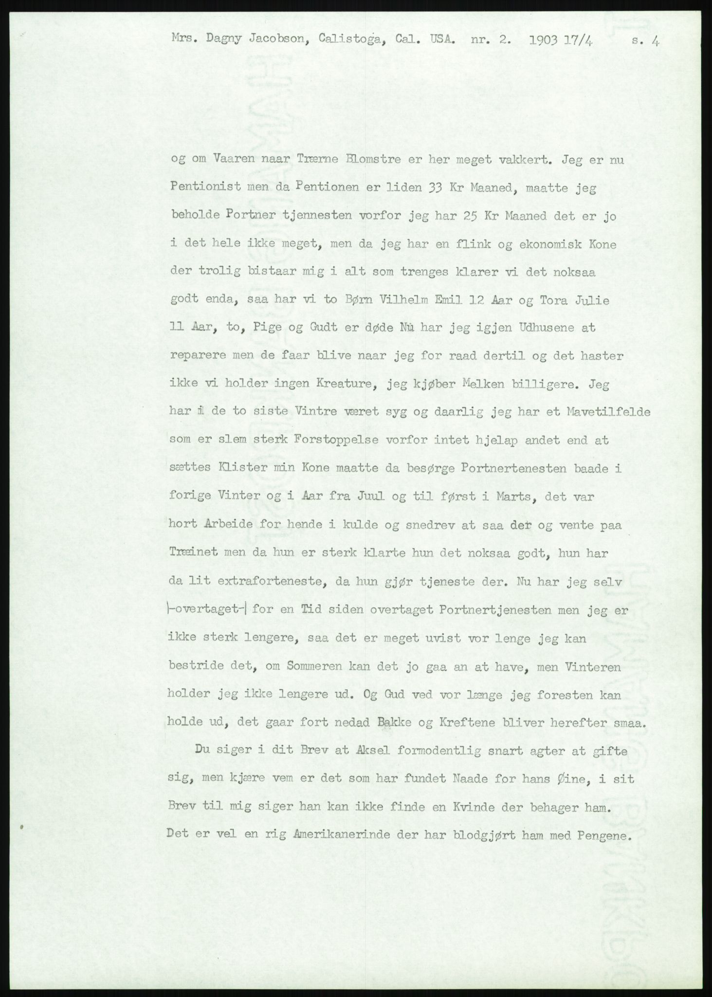 Samlinger til kildeutgivelse, Amerikabrevene, AV/RA-EA-4057/F/L0008: Innlån fra Hedmark: Gamkind - Semmingsen, 1838-1914, p. 77