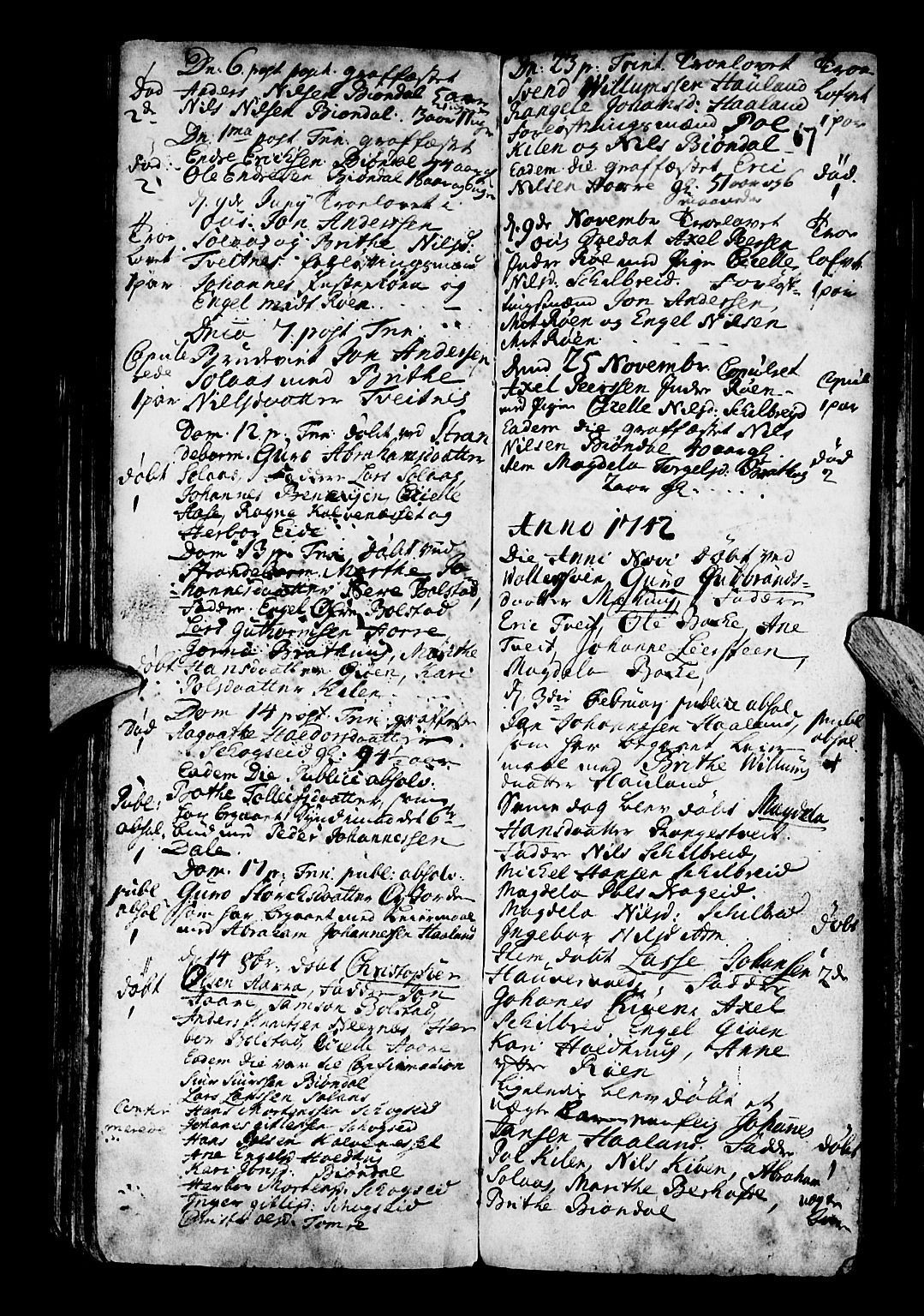 Os sokneprestembete, SAB/A-99929: Parish register (official) no. A 3, 1669-1760, p. 67