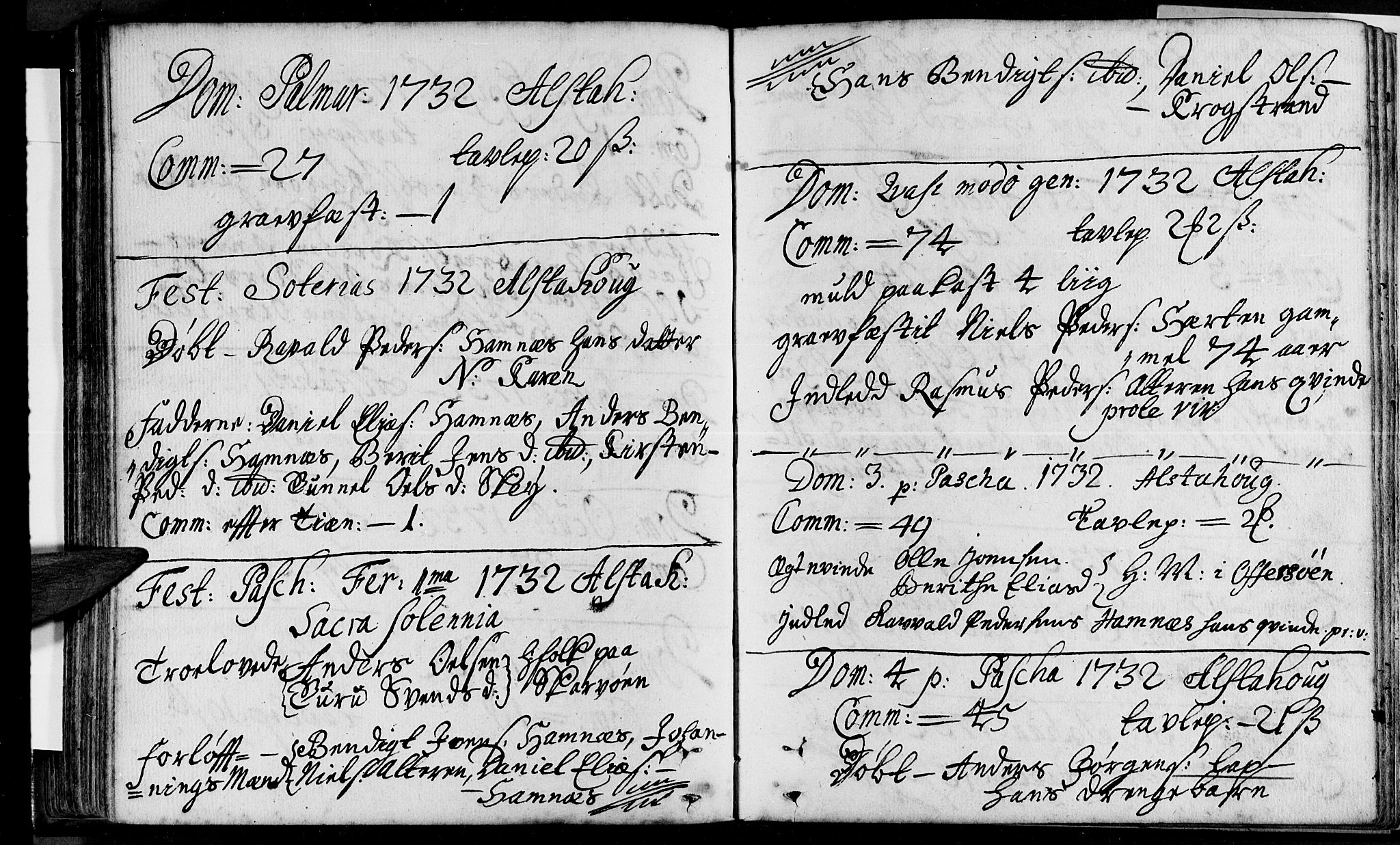 Ministerialprotokoller, klokkerbøker og fødselsregistre - Nordland, AV/SAT-A-1459/830/L0432: Parish register (official) no. 830A01, 1714-1737