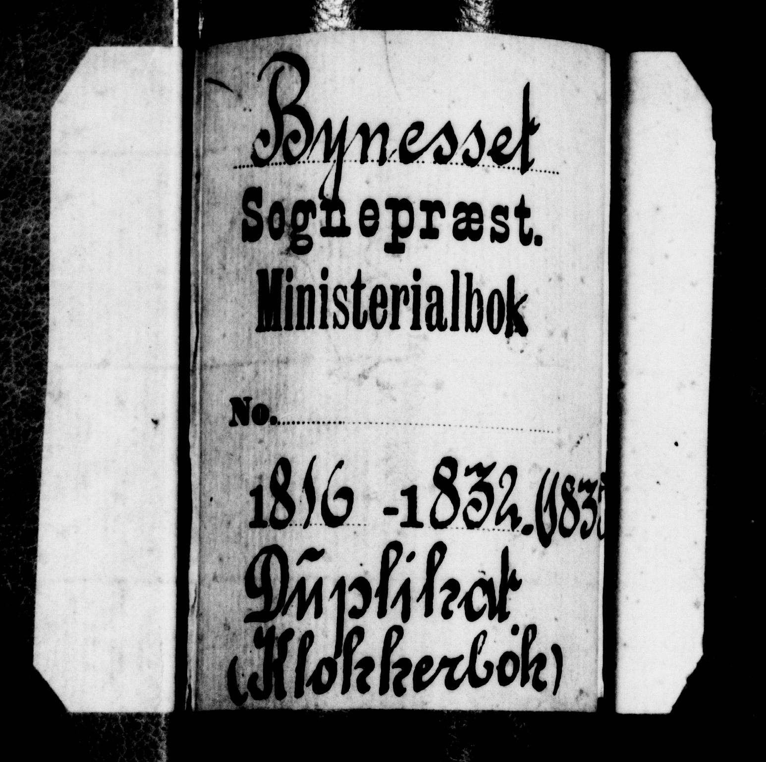 Ministerialprotokoller, klokkerbøker og fødselsregistre - Sør-Trøndelag, AV/SAT-A-1456/612/L0385: Parish register (copy) no. 612C01, 1816-1845