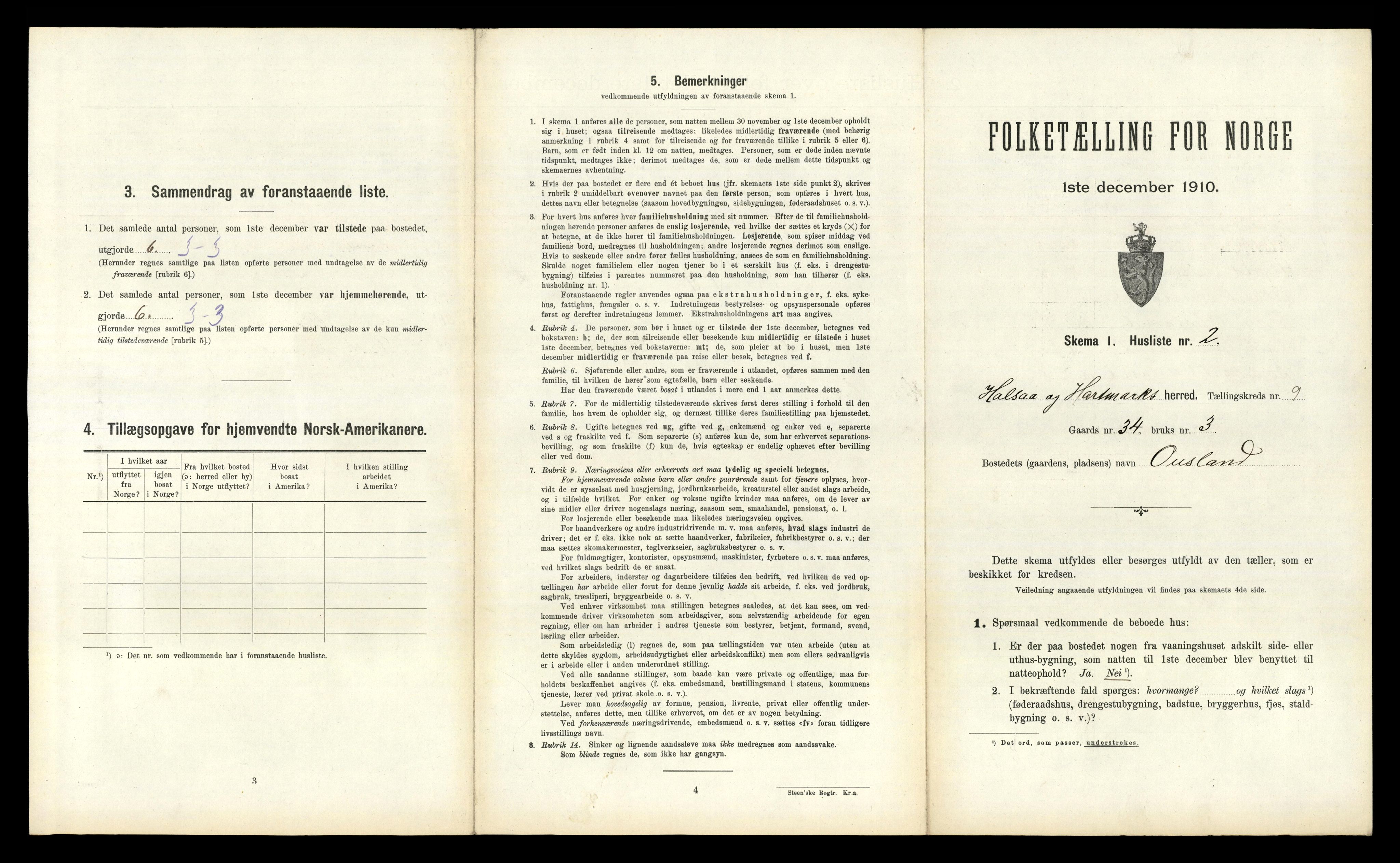 RA, 1910 census for Halse og Harkmark, 1910, p. 904