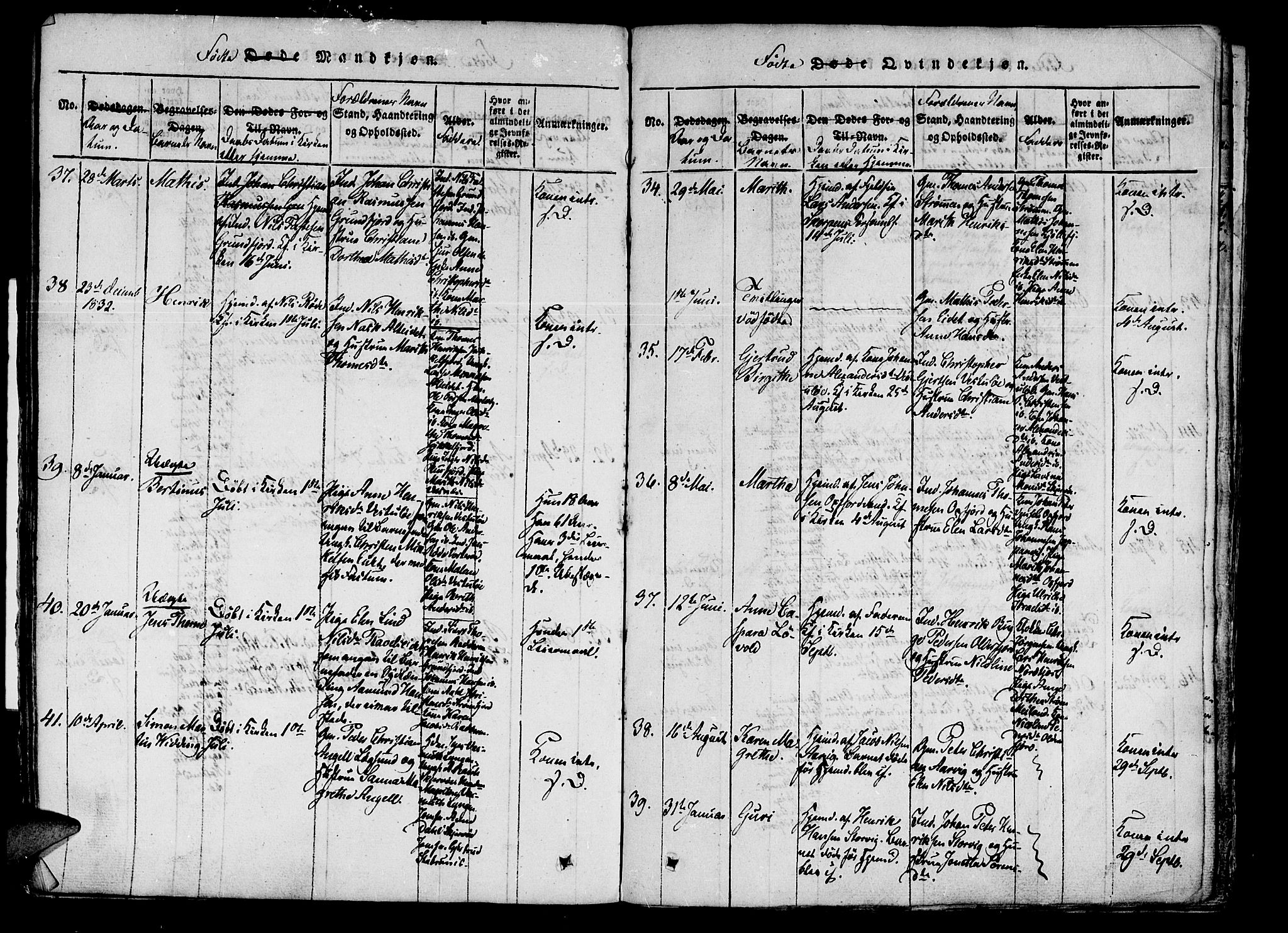 Skjervøy sokneprestkontor, SATØ/S-1300/H/Ha/Haa/L0004kirke: Parish register (official) no. 4, 1820-1838