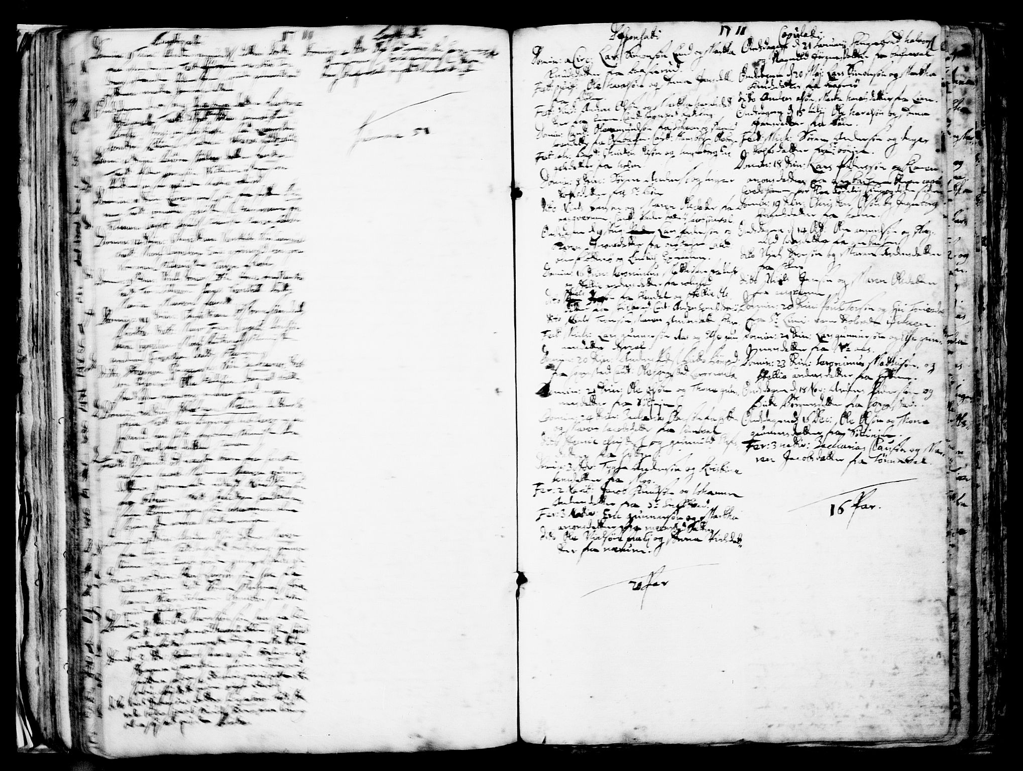 Gjerpen kirkebøker, SAKO/A-265/F/Fa/L0001: Parish register (official) no. I 1, 1681-1746