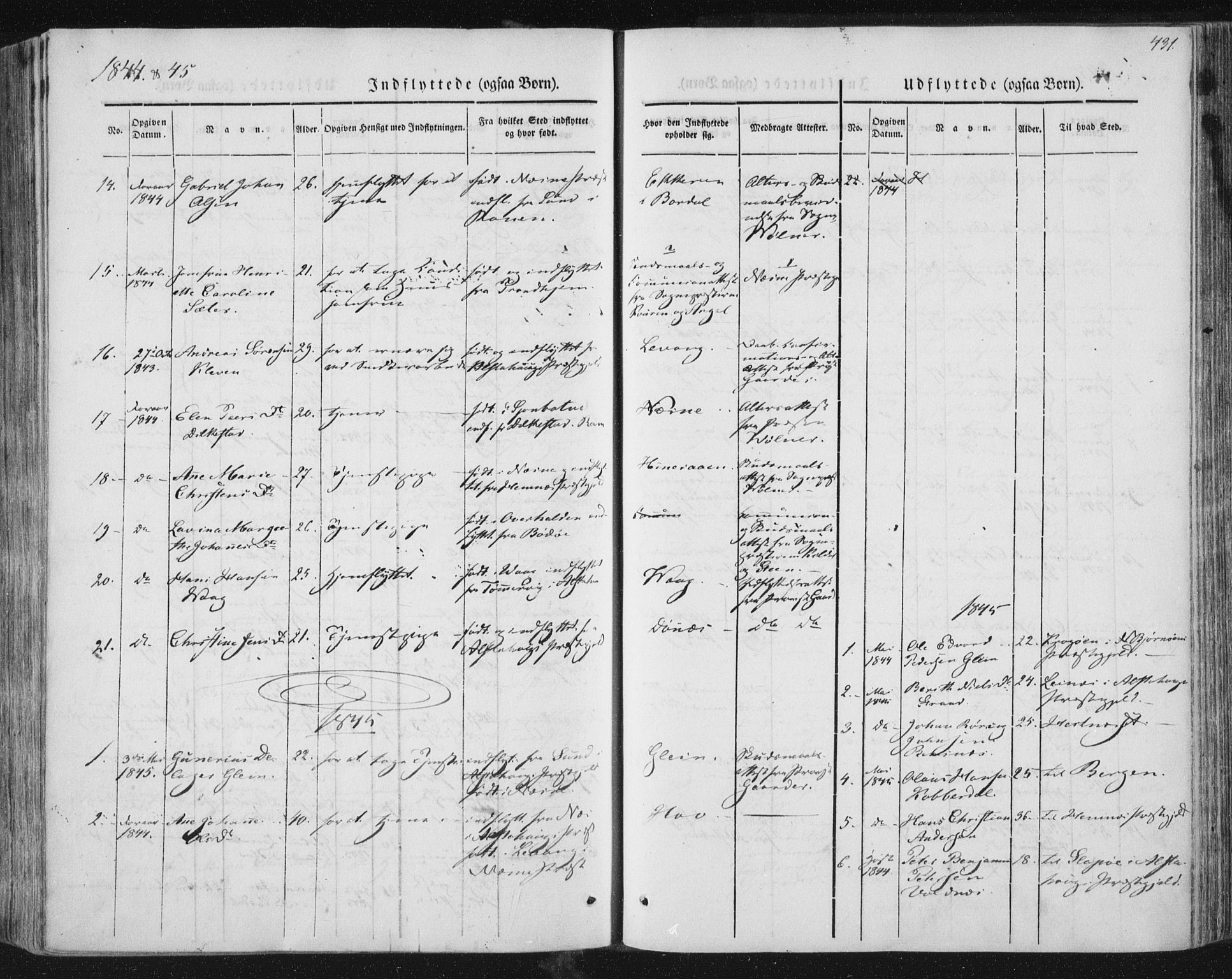 Ministerialprotokoller, klokkerbøker og fødselsregistre - Nordland, AV/SAT-A-1459/838/L0549: Parish register (official) no. 838A07, 1840-1854, p. 431