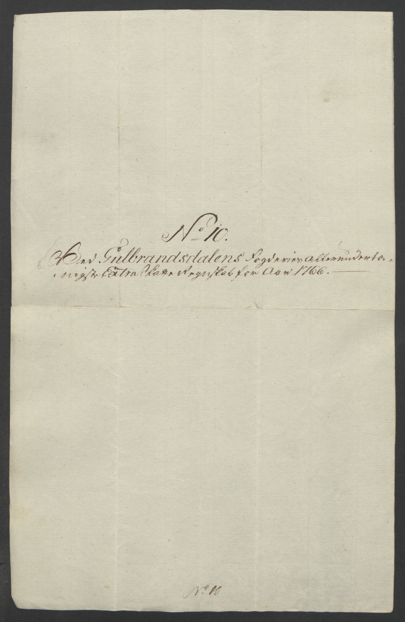 Rentekammeret inntil 1814, Reviderte regnskaper, Fogderegnskap, AV/RA-EA-4092/R17/L1266: Ekstraskatten Gudbrandsdal, 1762-1766, p. 570