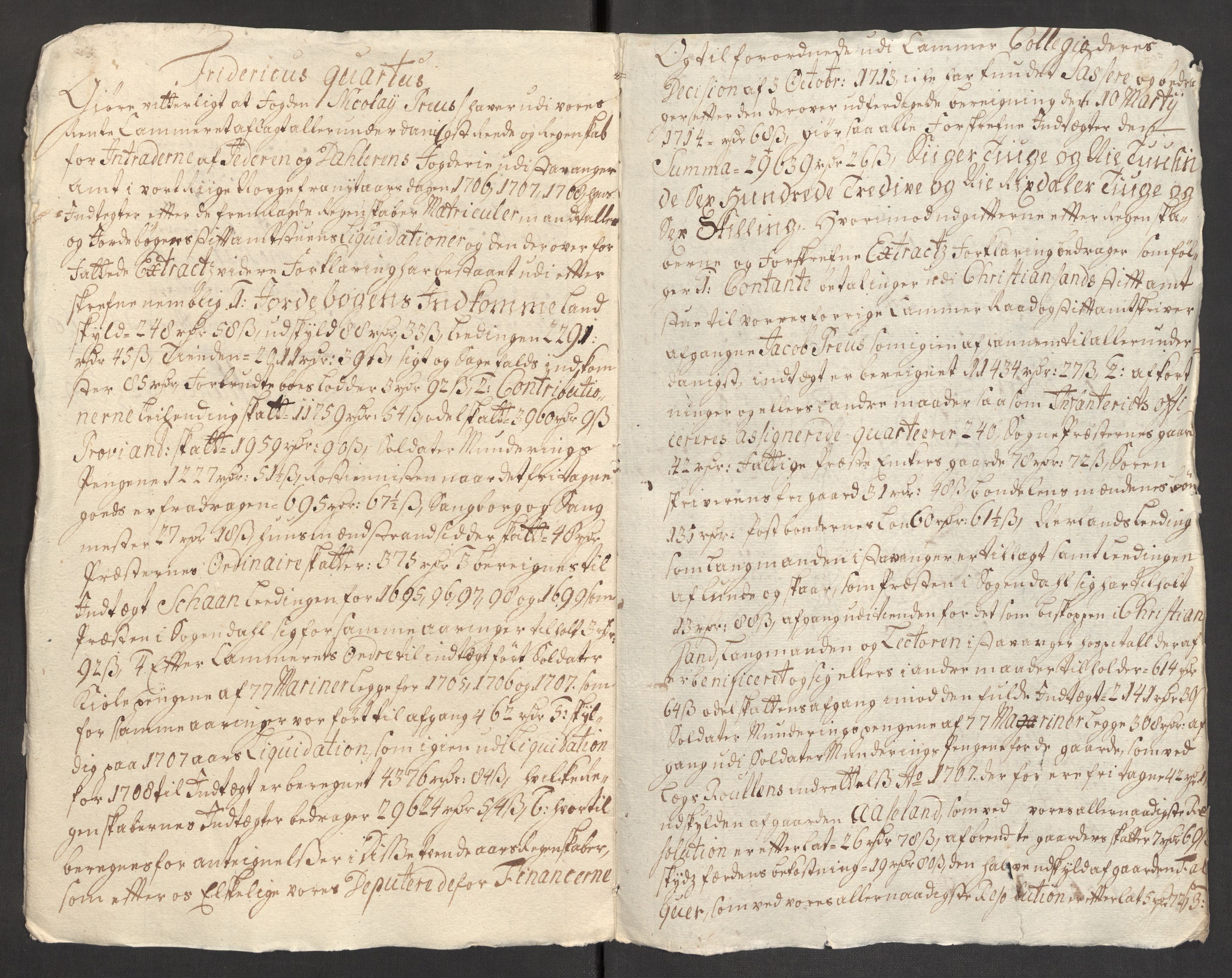Rentekammeret inntil 1814, Reviderte regnskaper, Fogderegnskap, RA/EA-4092/R46/L2733: Fogderegnskap Jæren og Dalane, 1705-1708, p. 332