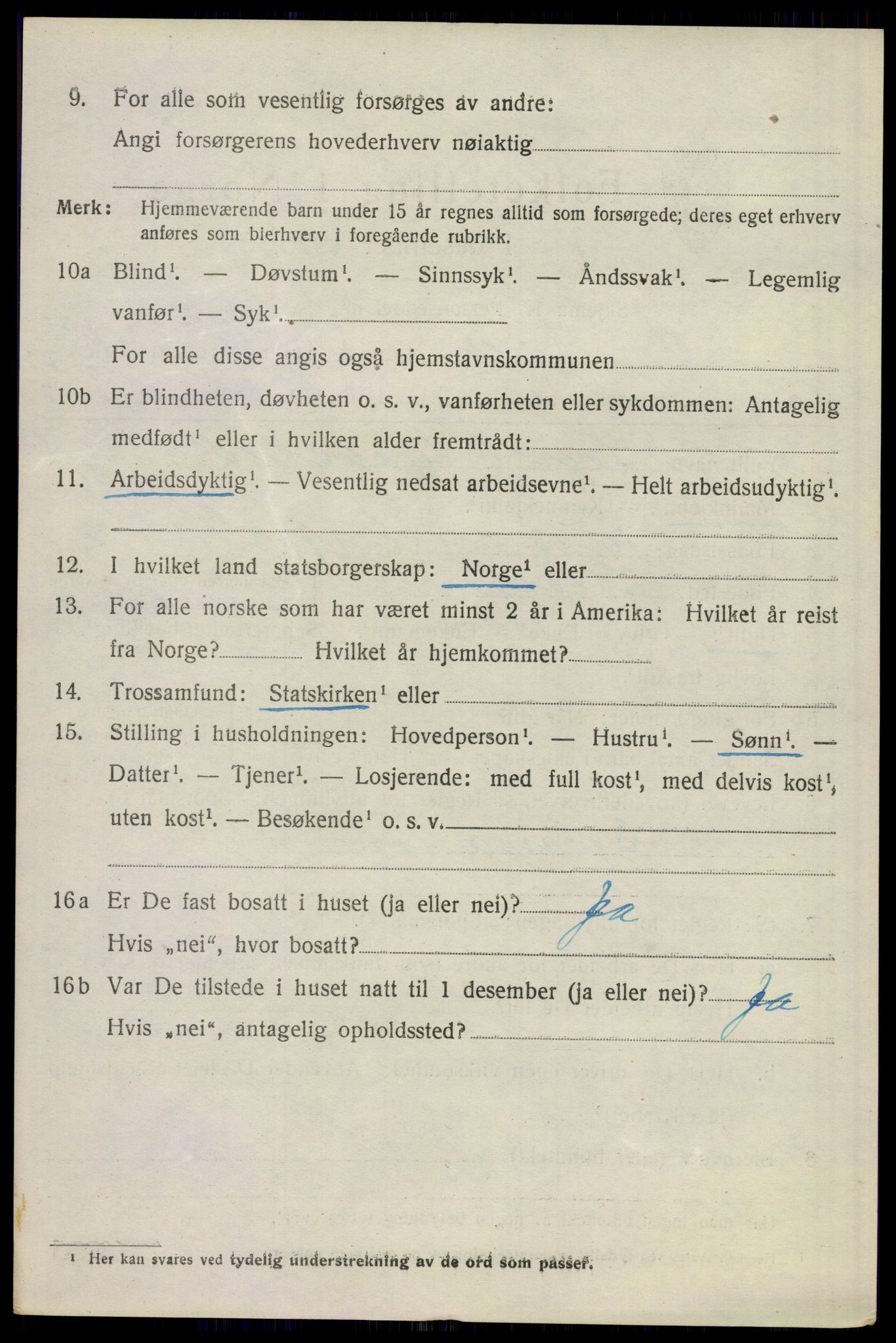 SAKO, 1920 census for Lier, 1920, p. 26105