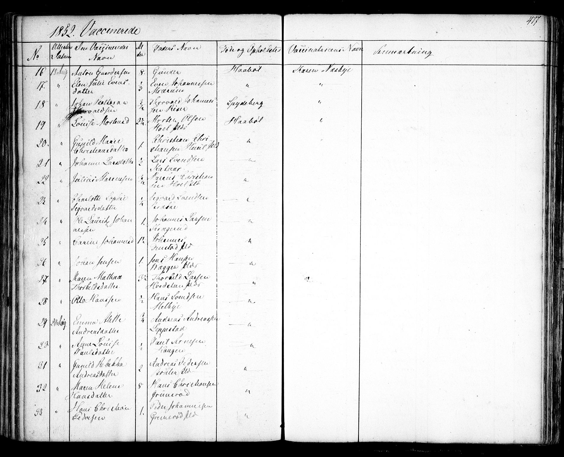 Hobøl prestekontor Kirkebøker, AV/SAO-A-2002/F/Fa/L0003: Parish register (official) no. I 3, 1842-1864, p. 417