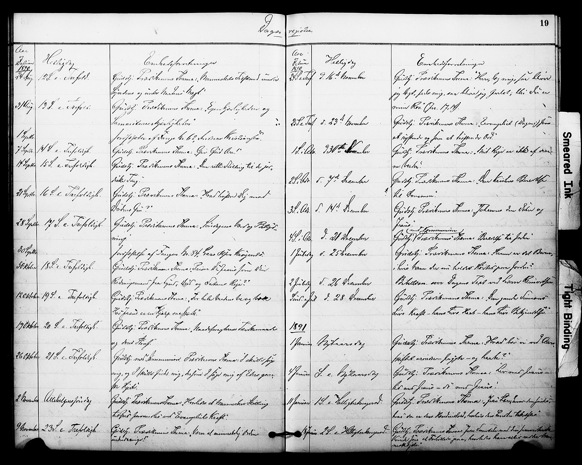 Akershus festnings slaveri Kirkebøker, SAO/A-10841/F/Fa/L0003: Parish register (official) no. 3, 1884-1912, p. 19