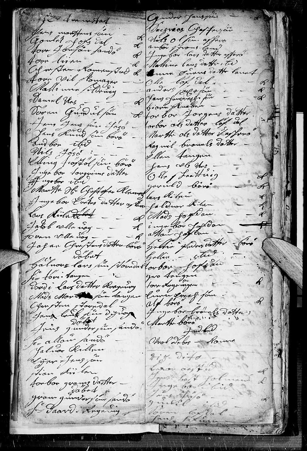 Dypvåg sokneprestkontor, AV/SAK-1111-0007/F/Fb/Fba/L0003: Parish register (copy) no. B 3, 1715-1738, p. 3