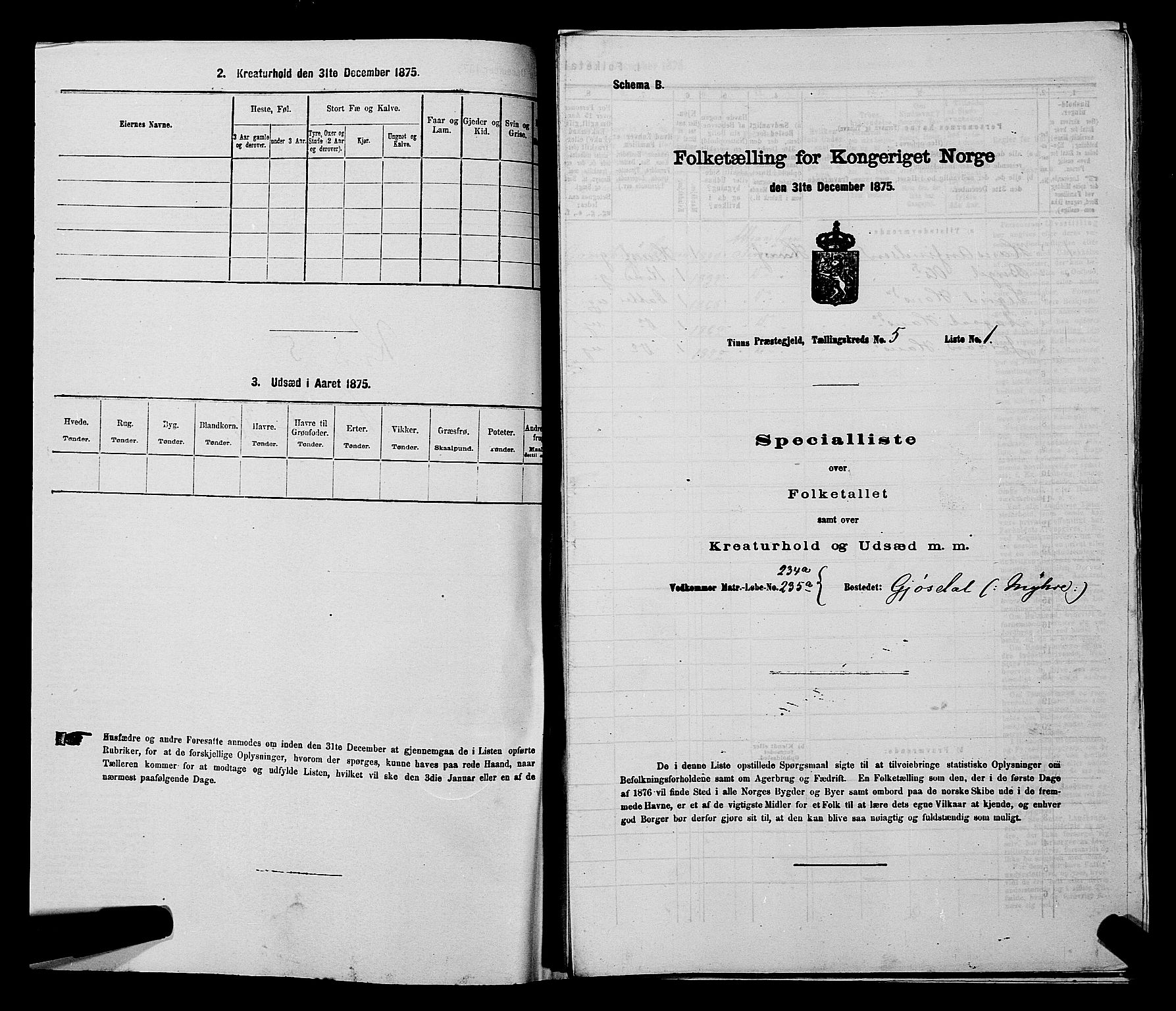 SAKO, 1875 census for 0826P Tinn, 1875, p. 683