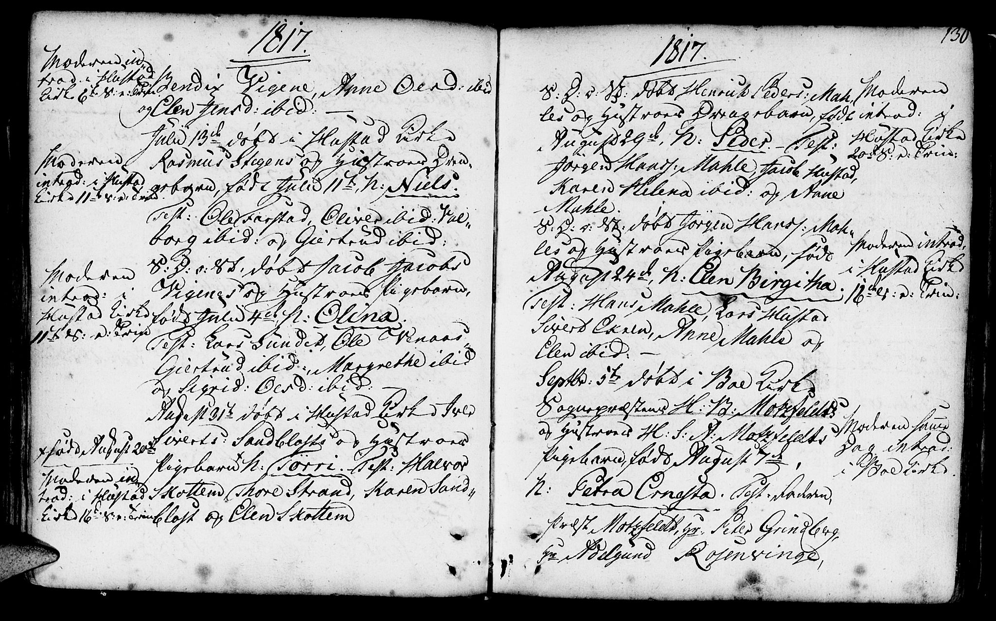 Ministerialprotokoller, klokkerbøker og fødselsregistre - Møre og Romsdal, SAT/A-1454/566/L0761: Parish register (official) no. 566A02 /1, 1767-1817, p. 130