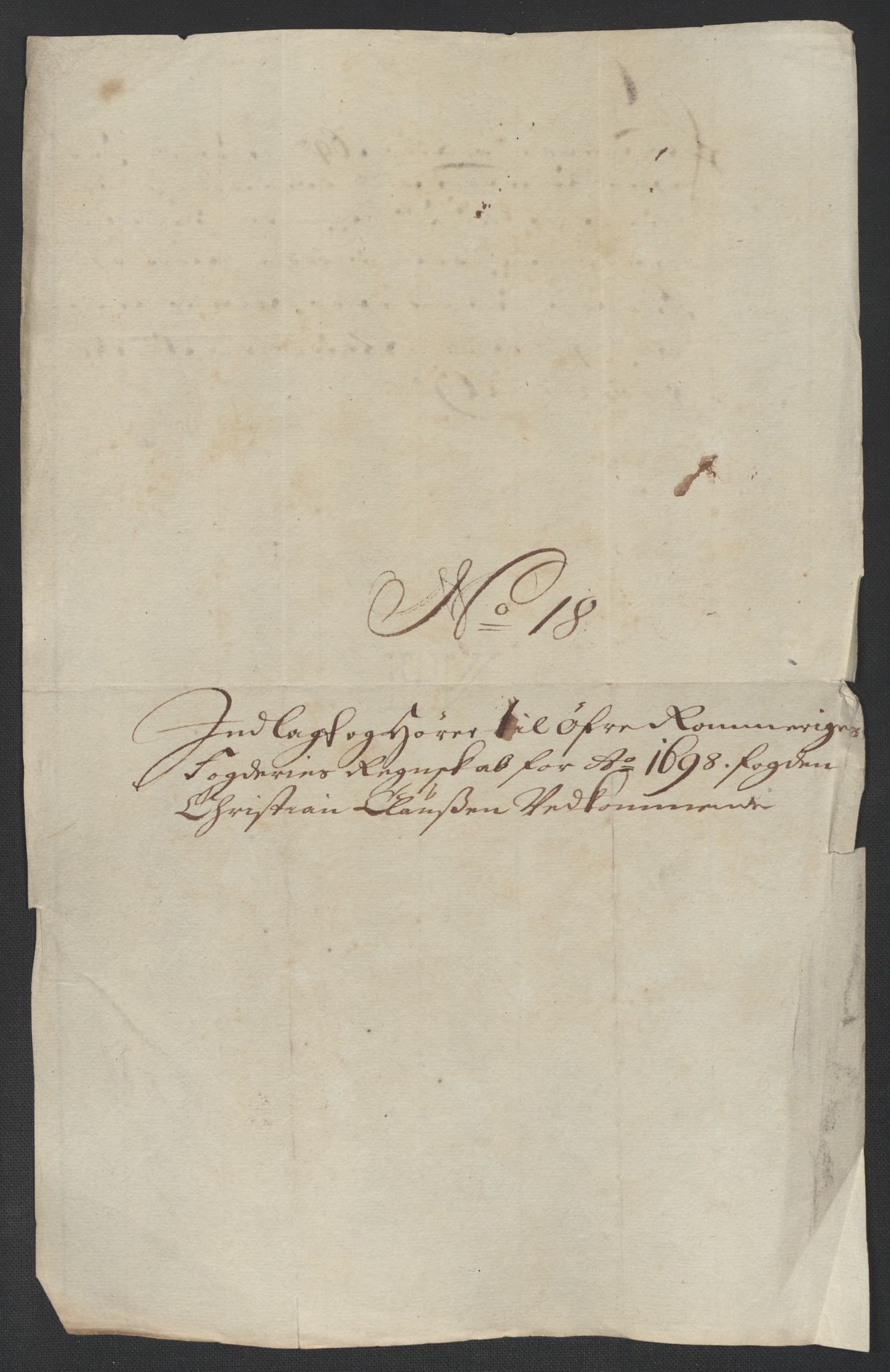 Rentekammeret inntil 1814, Reviderte regnskaper, Fogderegnskap, RA/EA-4092/R12/L0710: Fogderegnskap Øvre Romerike, 1698, p. 310