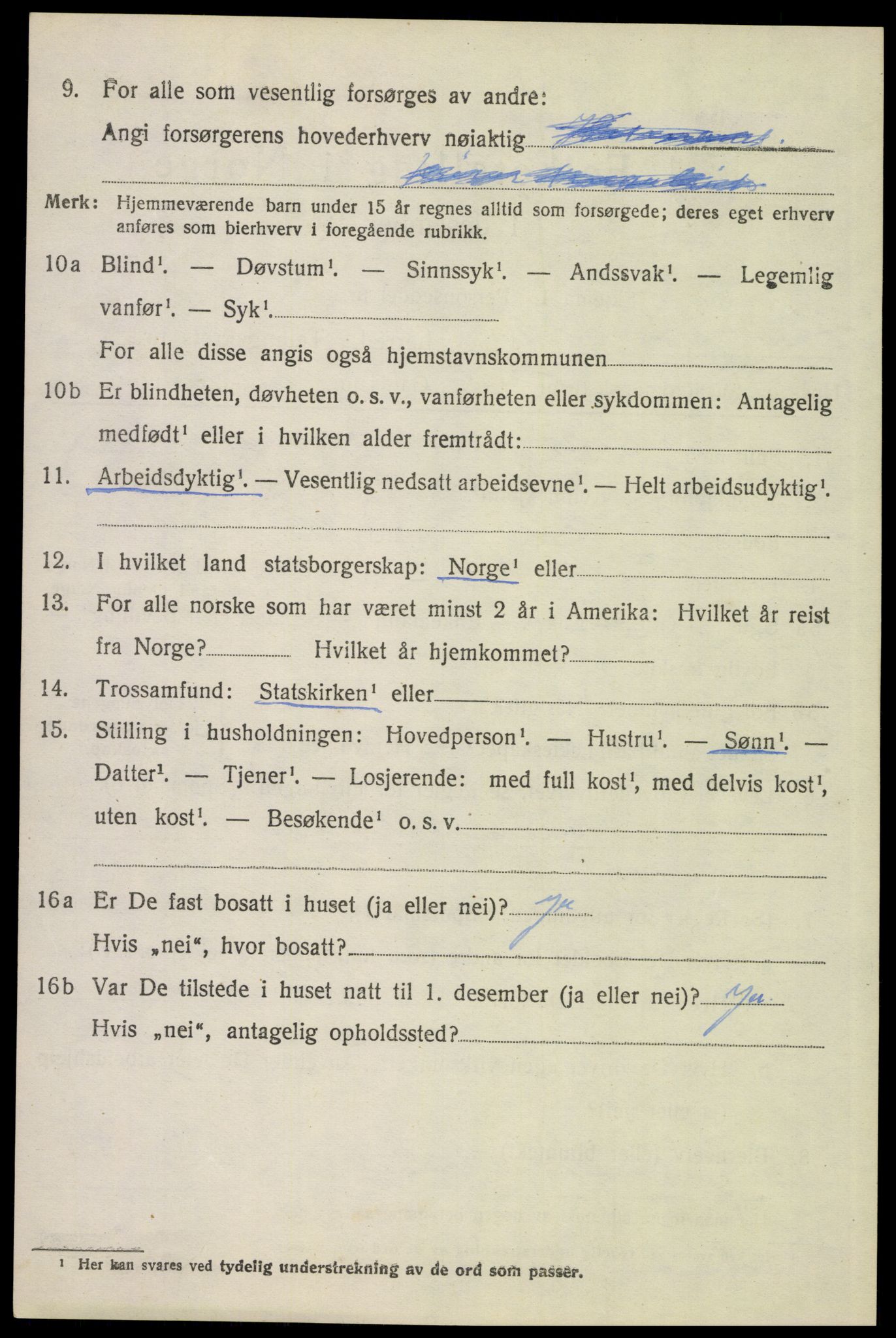 SAH, 1920 census for Eidskog, 1920, p. 2776