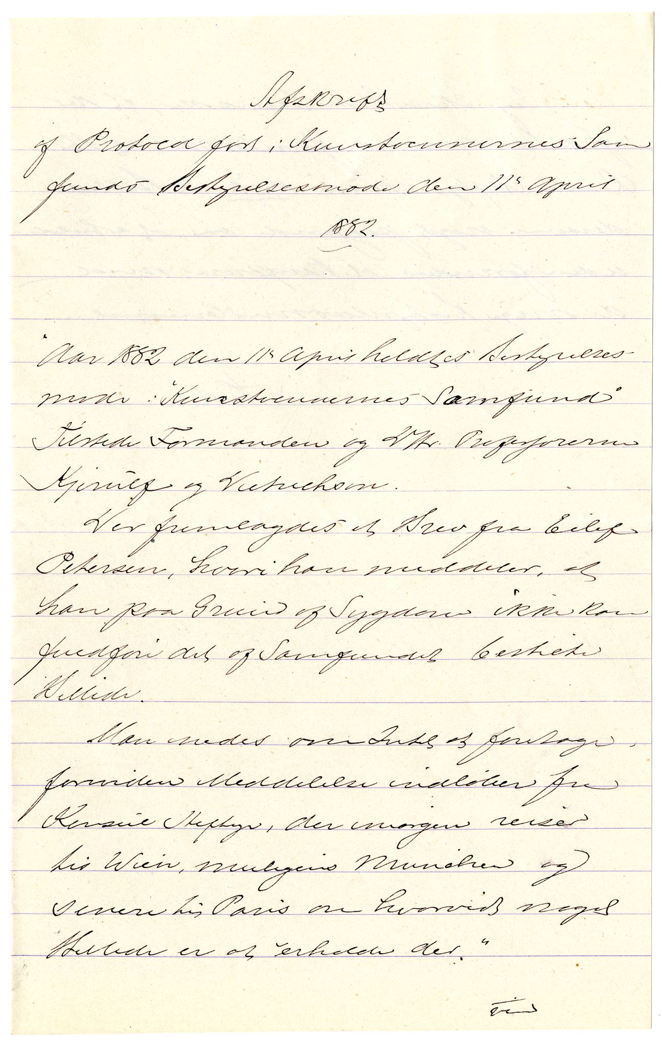 Diderik Maria Aalls brevsamling, NF/Ark-1023/F/L0002: D.M. Aalls brevsamling. B - C, 1799-1889, p. 100