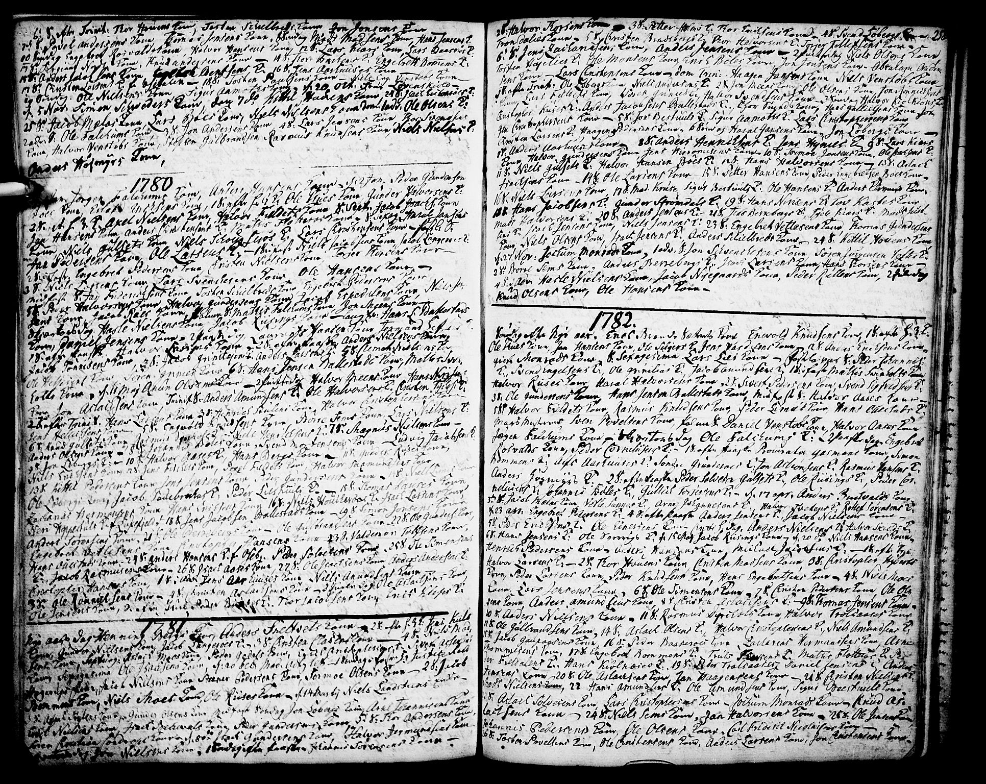 Gjerpen kirkebøker, SAKO/A-265/F/Fa/L0002: Parish register (official) no. I 2, 1747-1795, p. 258