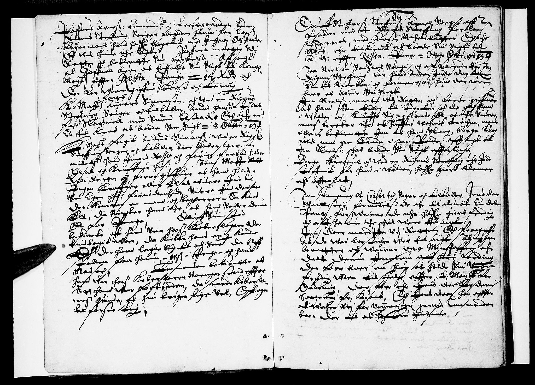 Øvre Romerike sorenskriveri, SAO/A-10649/F/Fb/L0008: Tingbok 8, 1664, p. 1b-2a