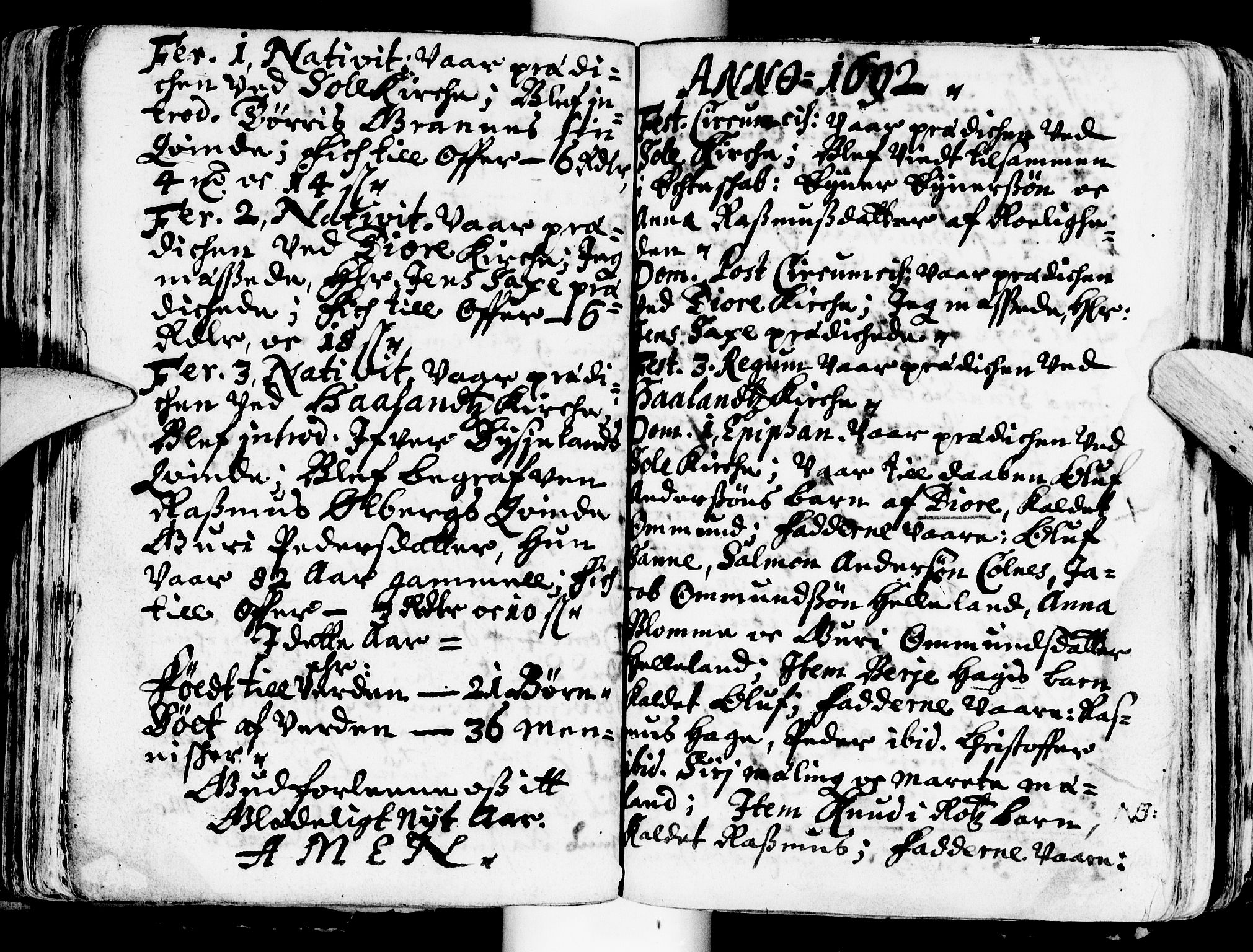 Håland sokneprestkontor, SAST/A-101802/001/30BA/L0001: Parish register (official) no. A 1, 1671-1722