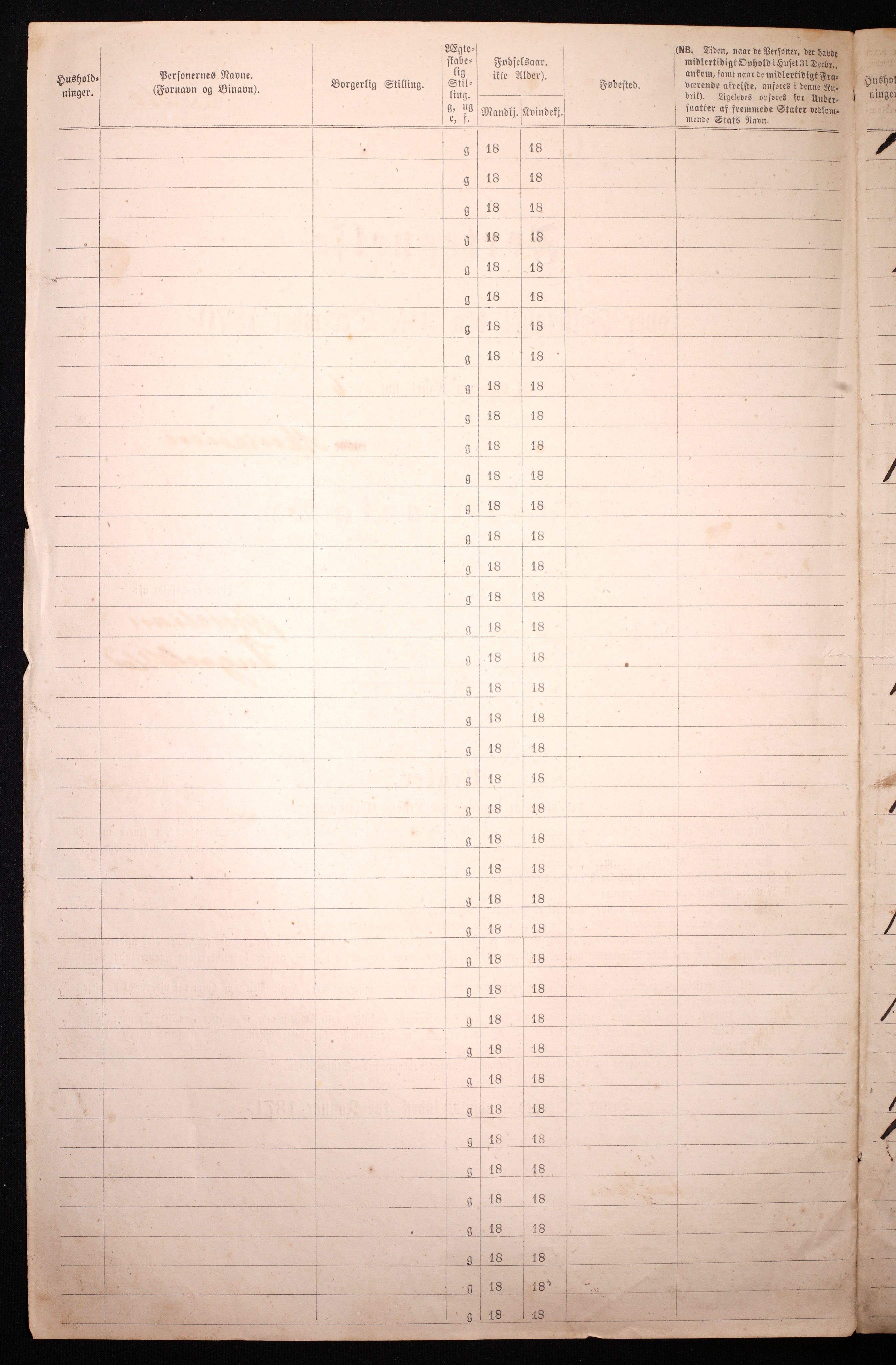 RA, 1870 census for 0301 Kristiania, 1870, p. 225