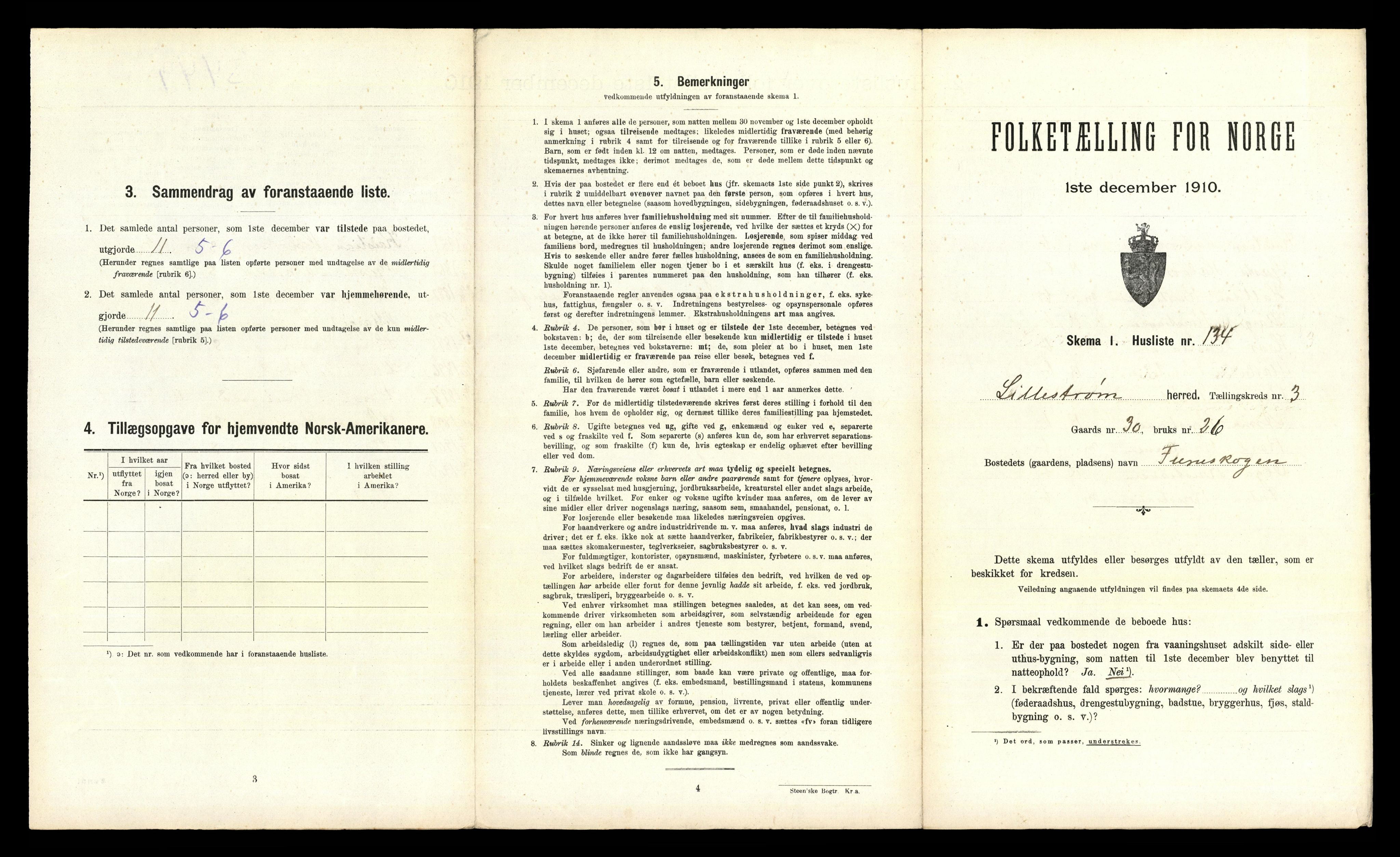 RA, 1910 census for Lillestrøm, 1910, p. 795