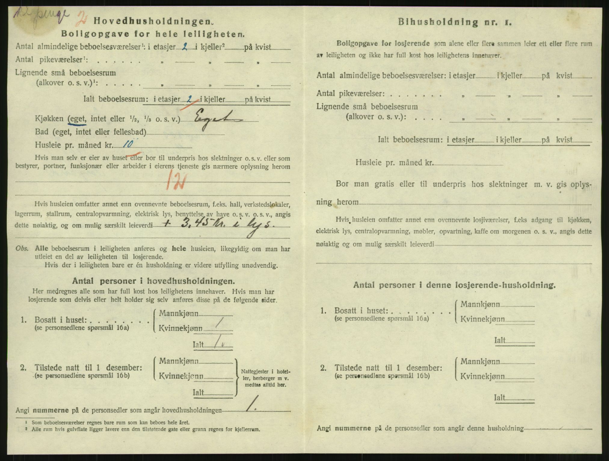 SAT, 1920 census for Namsos, 1920, p. 1764