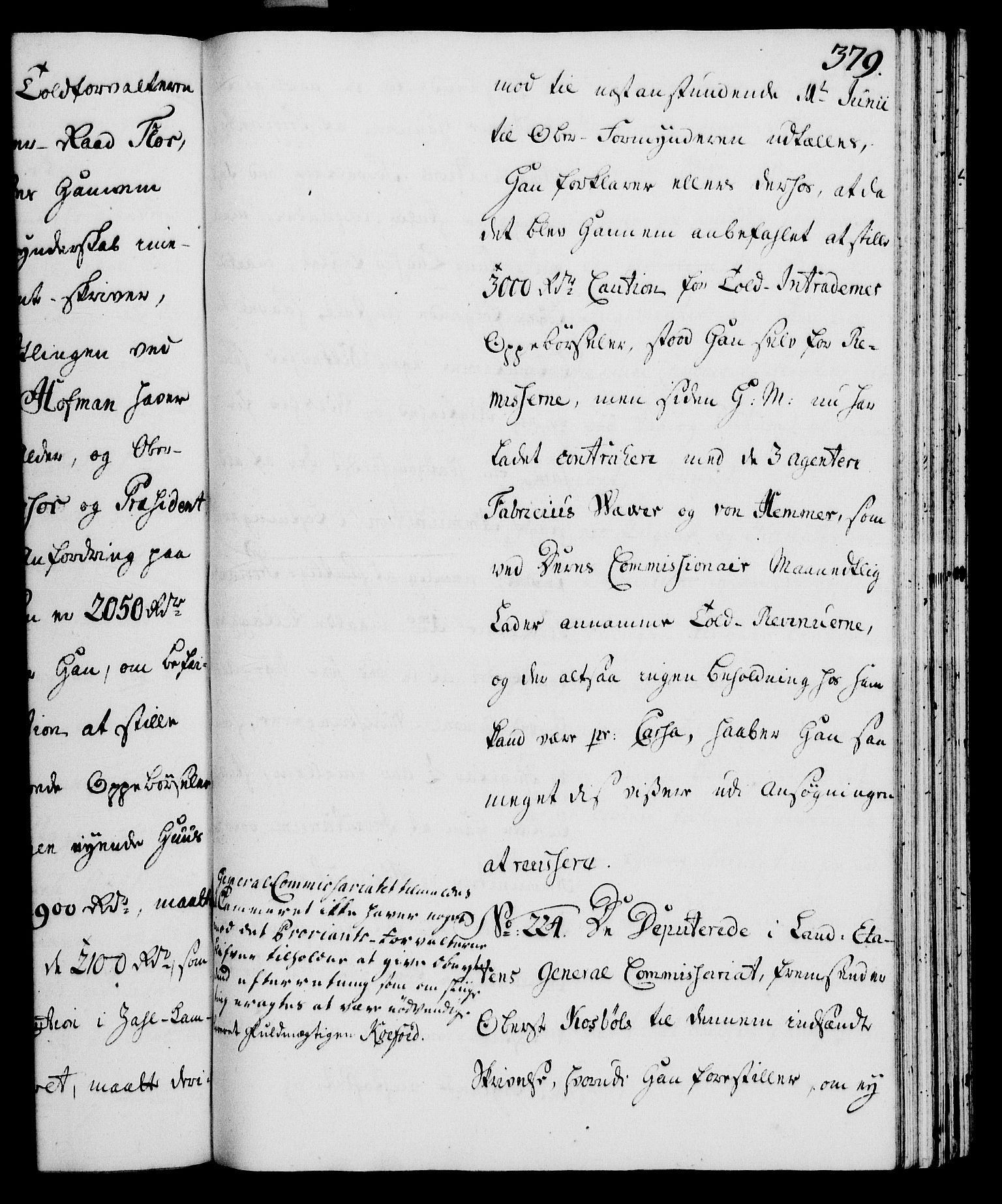 Rentekammeret, Kammerkanselliet, RA/EA-3111/G/Gh/Gha/L0027: Norsk ekstraktmemorialprotokoll (merket RK 53.72), 1745-1746, p. 379