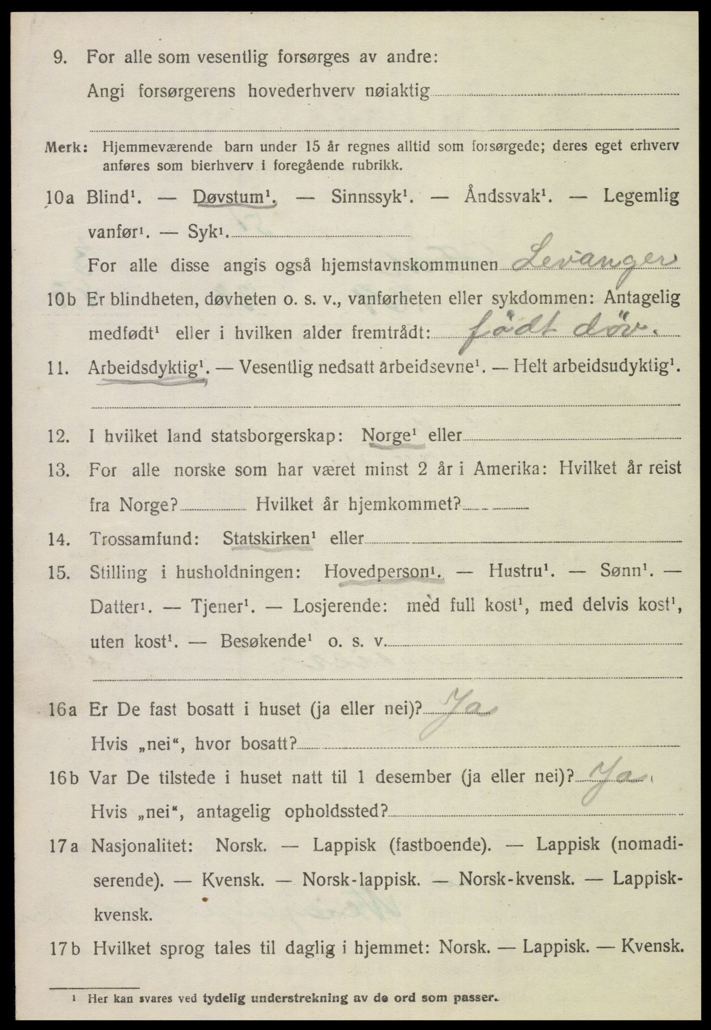 SAT, 1920 census for Frol, 1920, p. 5454