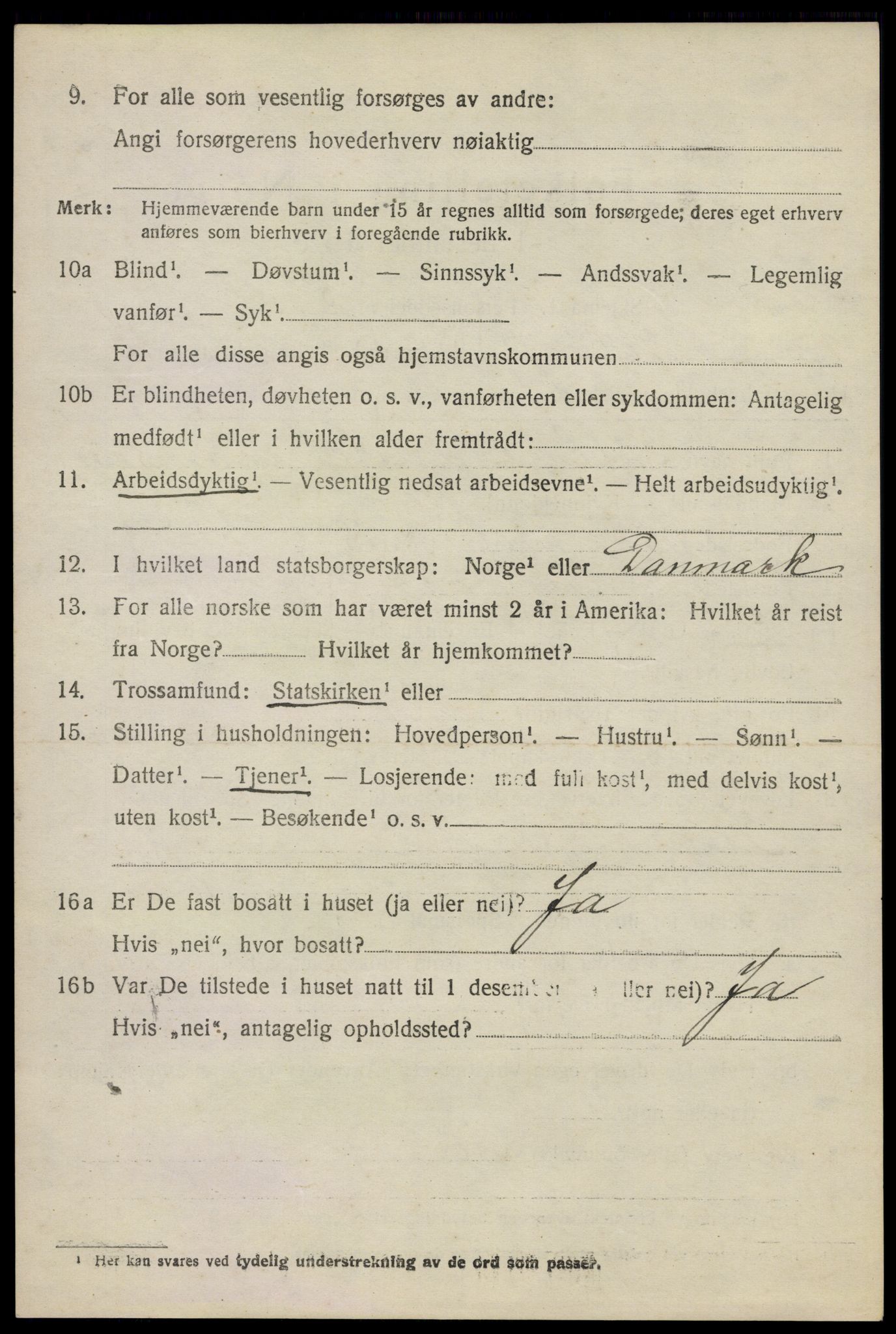 SAO, 1920 census for Moss land district, 1920, p. 6318