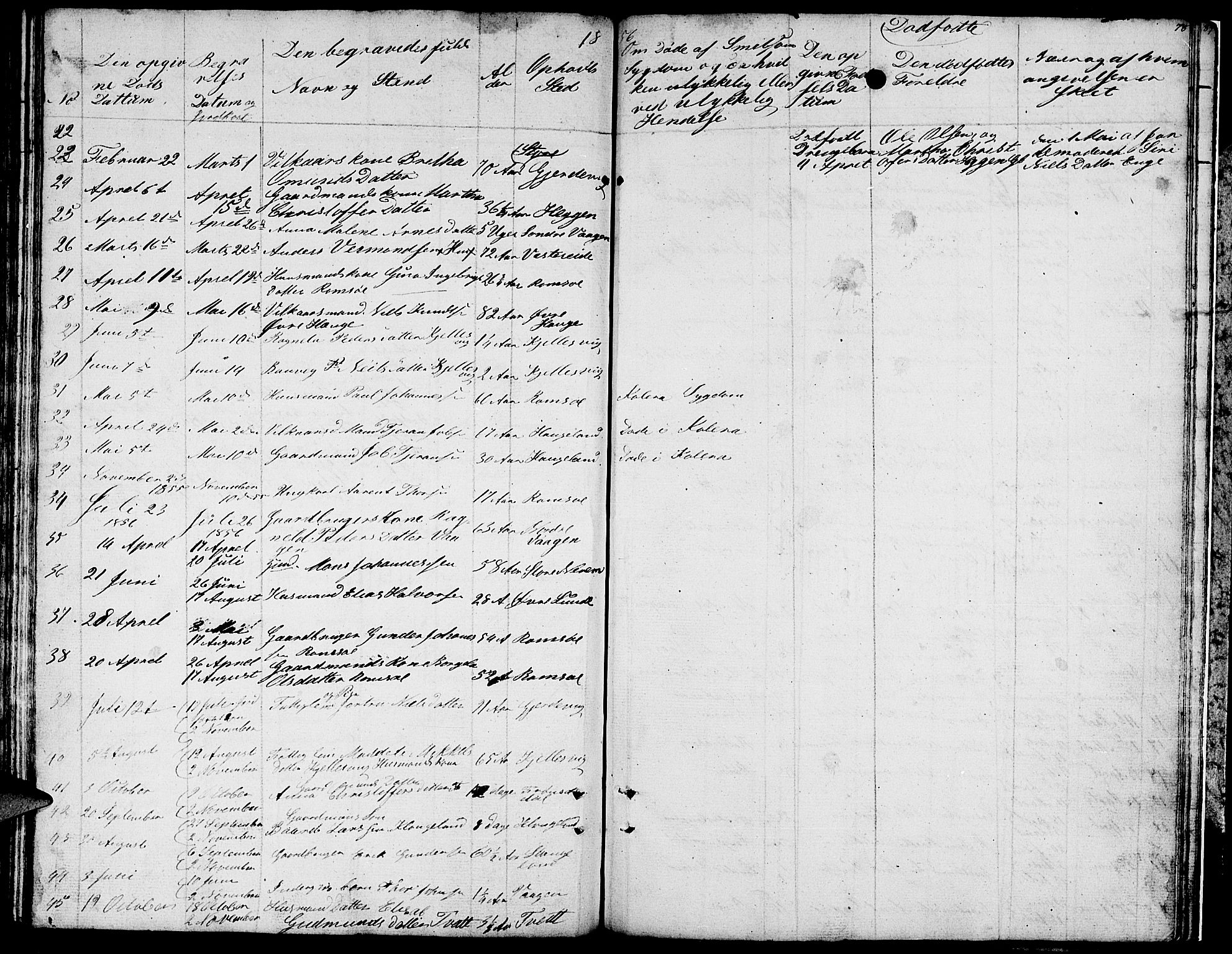 Ølen Sokneprestembete, SAB/A-79201/H/Hab: Parish register (copy) no. A 1, 1851-1863, p. 78