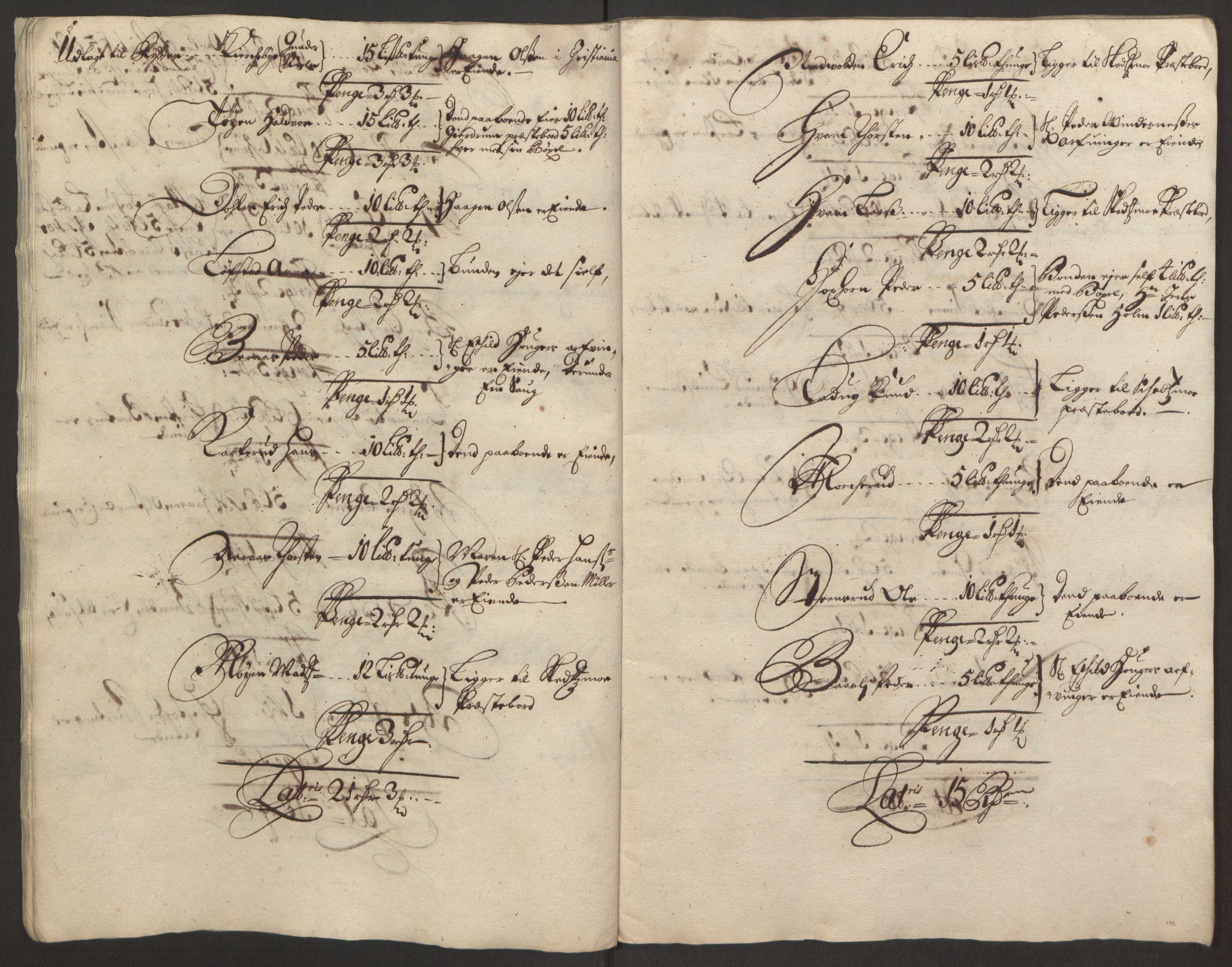 Rentekammeret inntil 1814, Reviderte regnskaper, Fogderegnskap, AV/RA-EA-4092/R11/L0579: Fogderegnskap Nedre Romerike, 1694-1695, p. 292