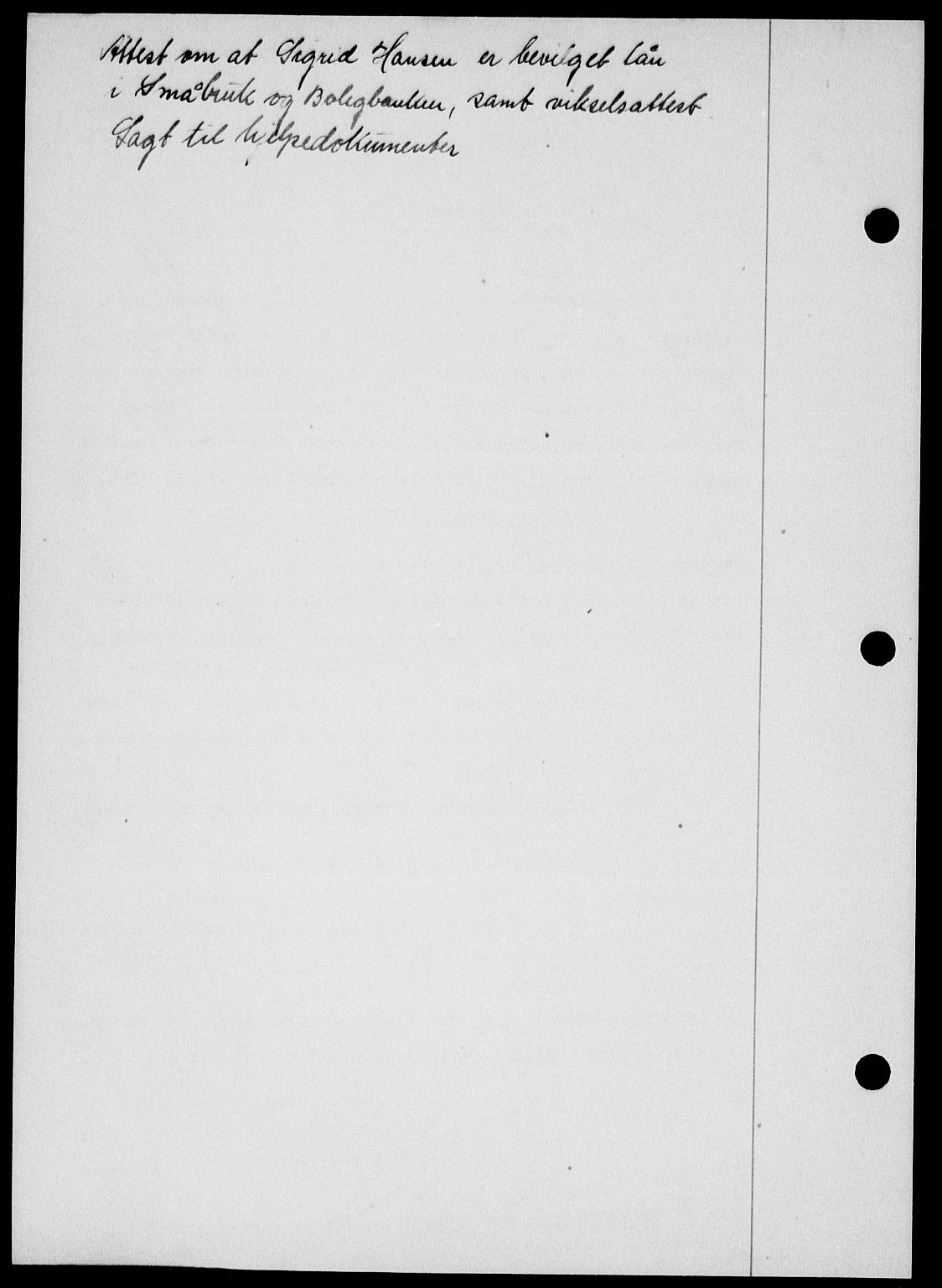 Onsøy sorenskriveri, SAO/A-10474/G/Ga/Gab/L0015: Mortgage book no. II A-15, 1945-1946, Diary no: : 1734/1945