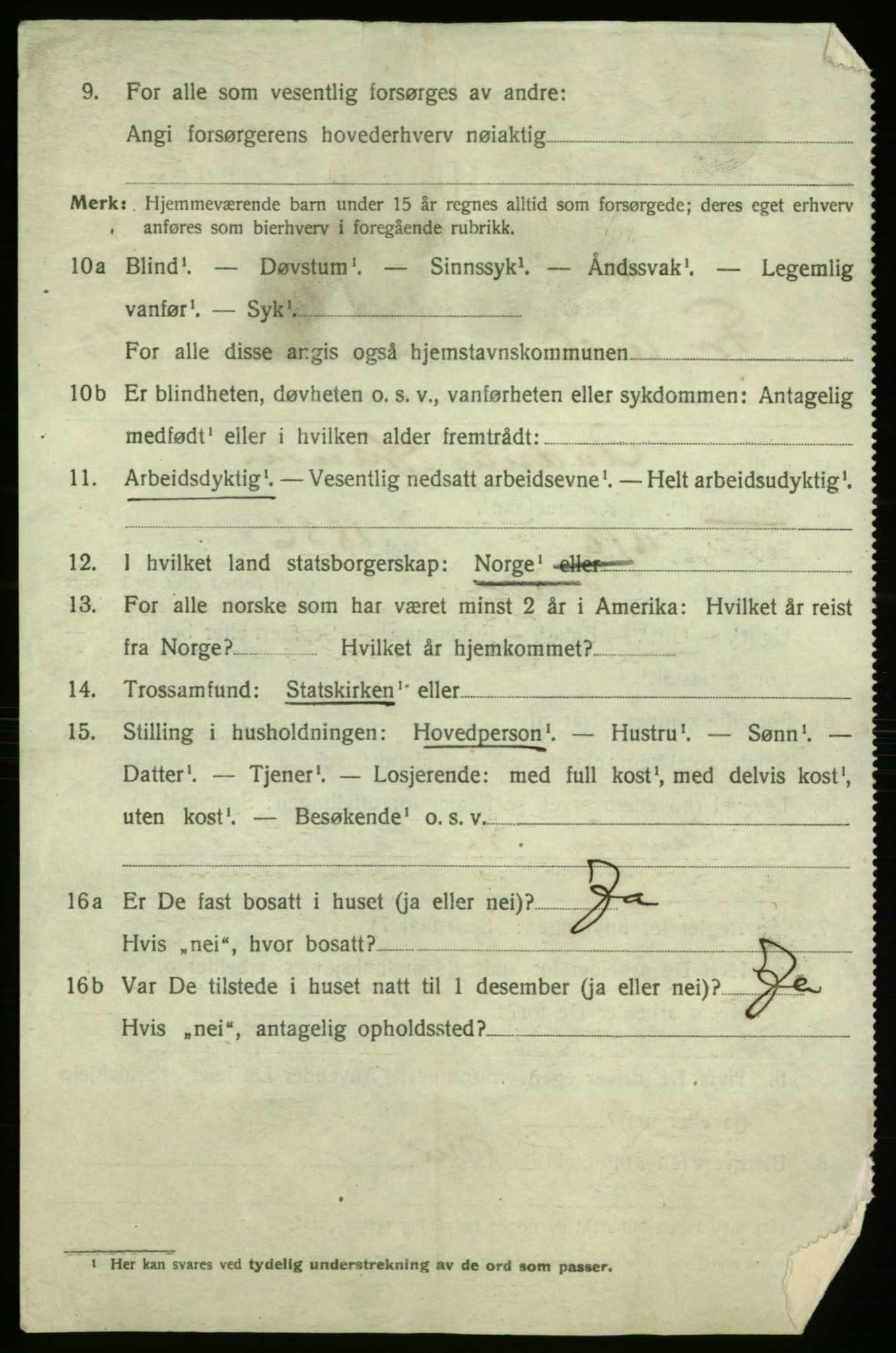 SAO, 1920 census for Fredrikshald, 1920, p. 30727