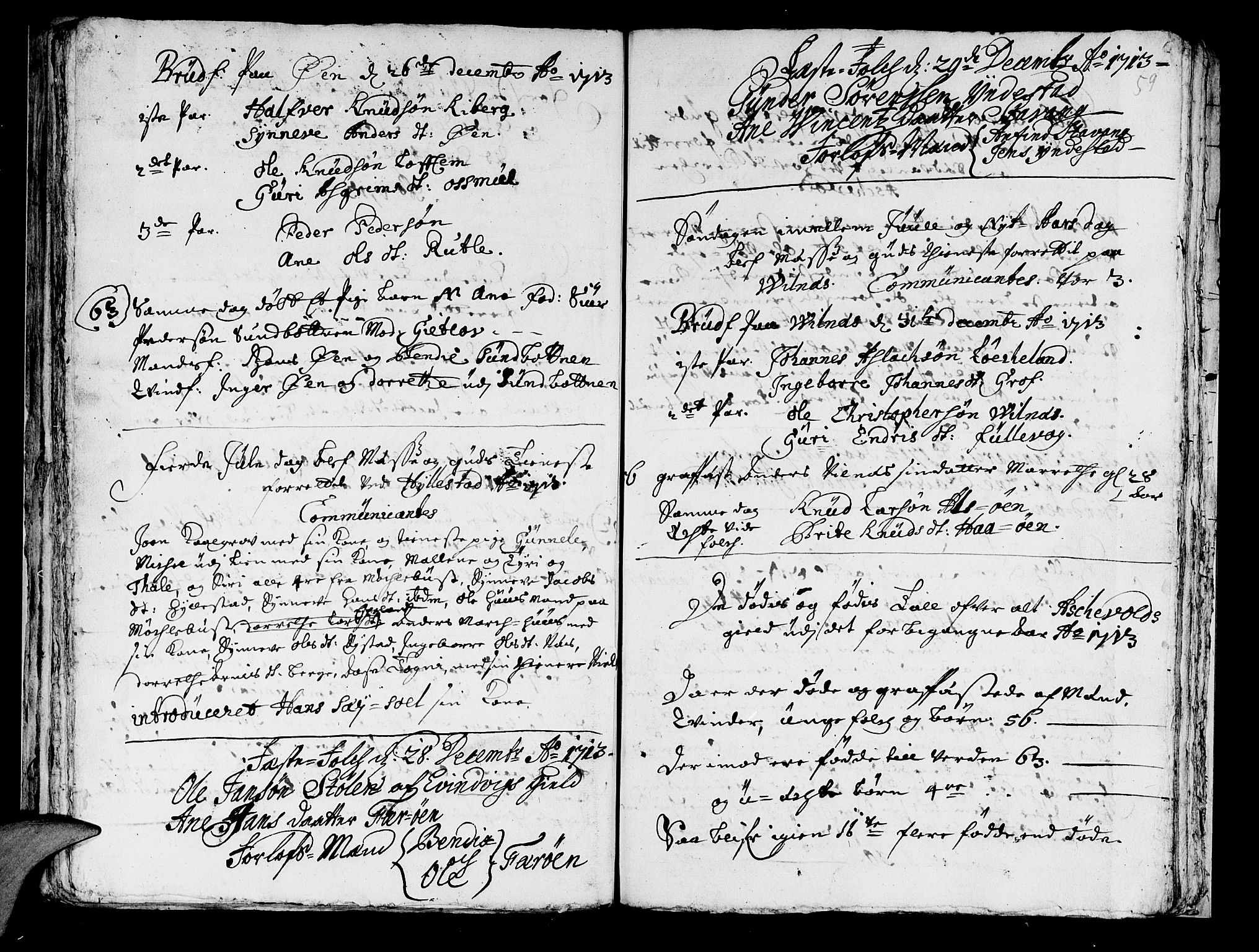 Askvoll sokneprestembete, SAB/A-79501/H/Haa/Haaa/L0002: Parish register (official) no. A 2, 1711-1715, p. 59