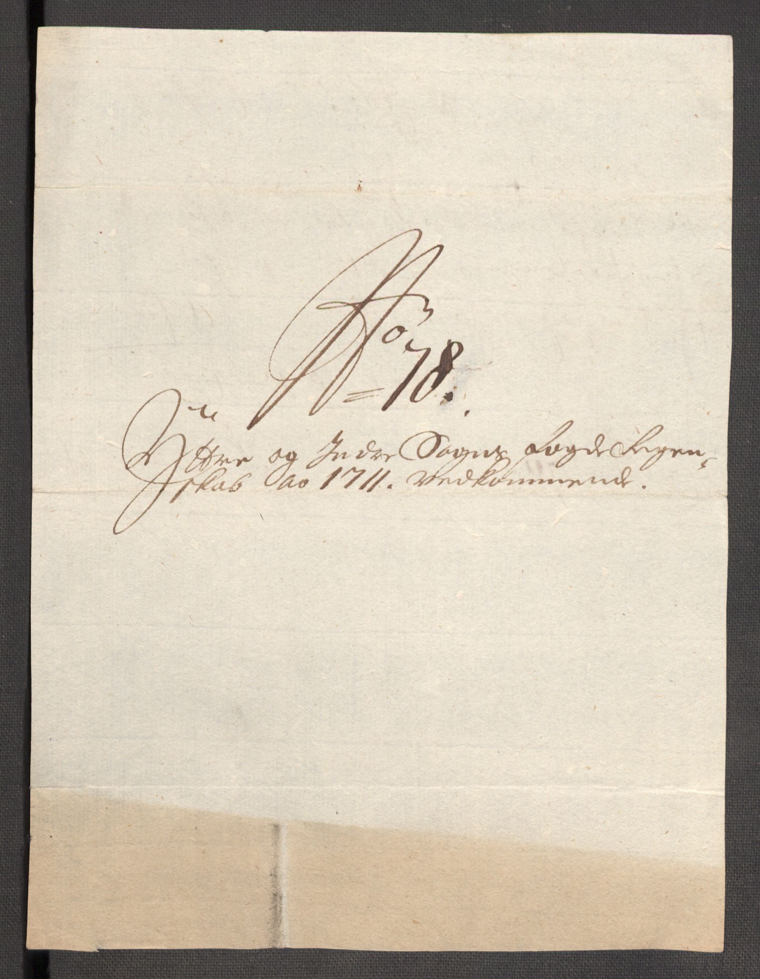 Rentekammeret inntil 1814, Reviderte regnskaper, Fogderegnskap, RA/EA-4092/R52/L3317: Fogderegnskap Sogn, 1711, p. 383