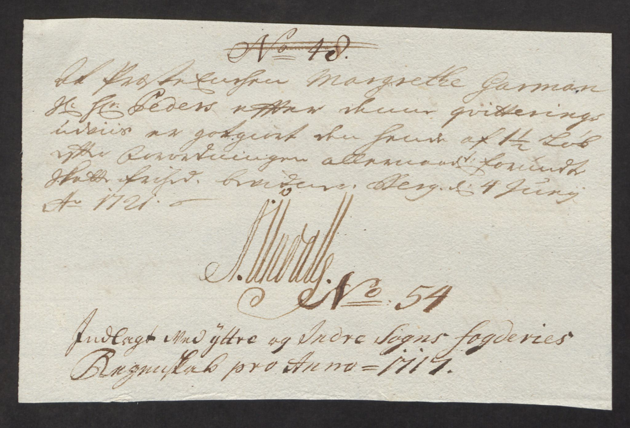 Rentekammeret inntil 1814, Reviderte regnskaper, Fogderegnskap, AV/RA-EA-4092/R52/L3321: Fogderegnskap Sogn, 1717-1718, p. 221